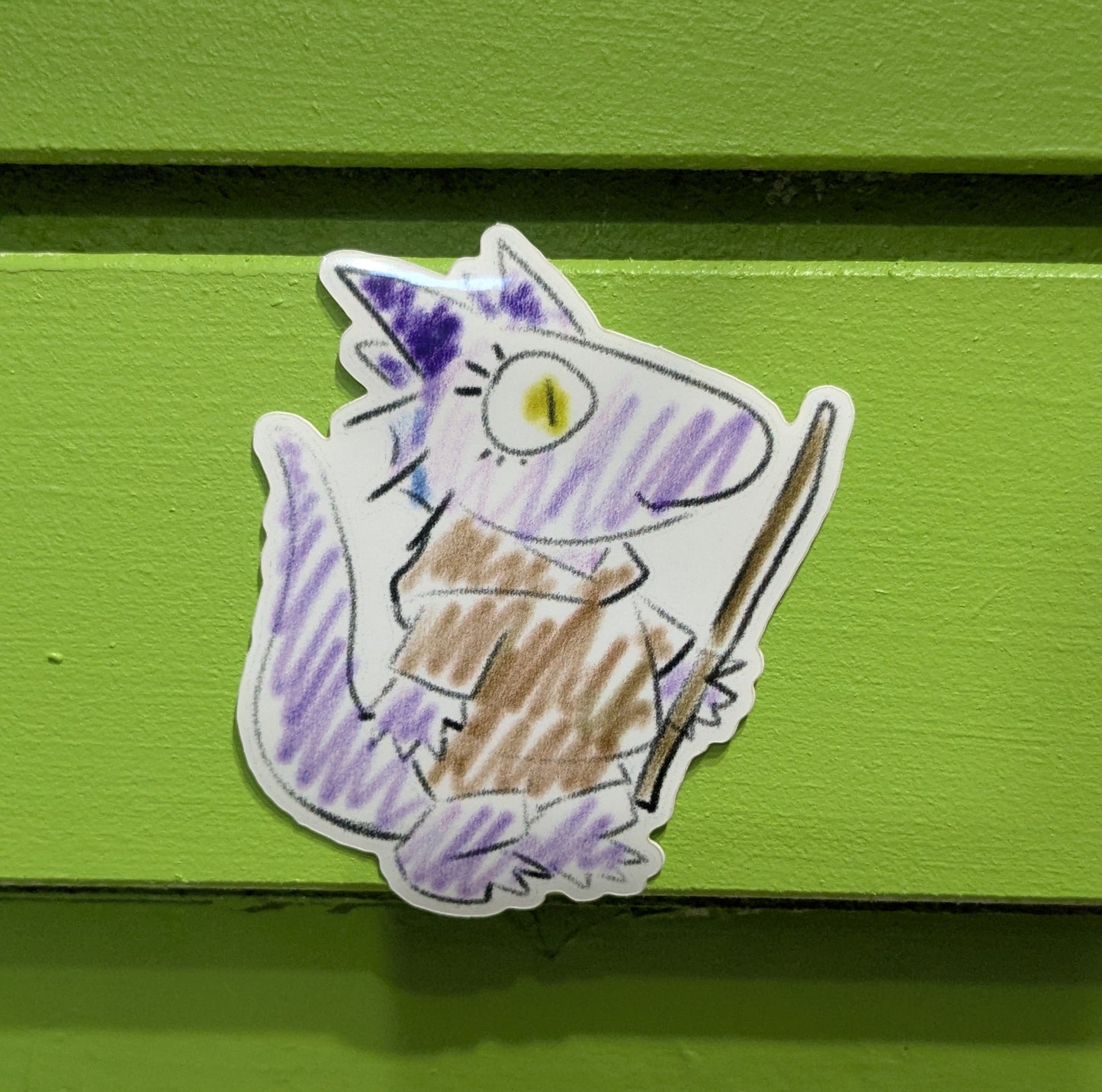 Crayon Kobold (autocollant) - DigiFlohw