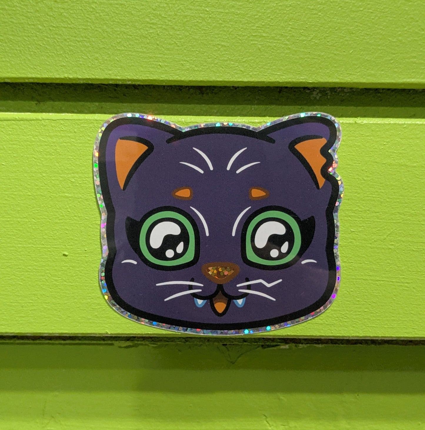 Chaton - Noir (autocollant) - Sweet Loots