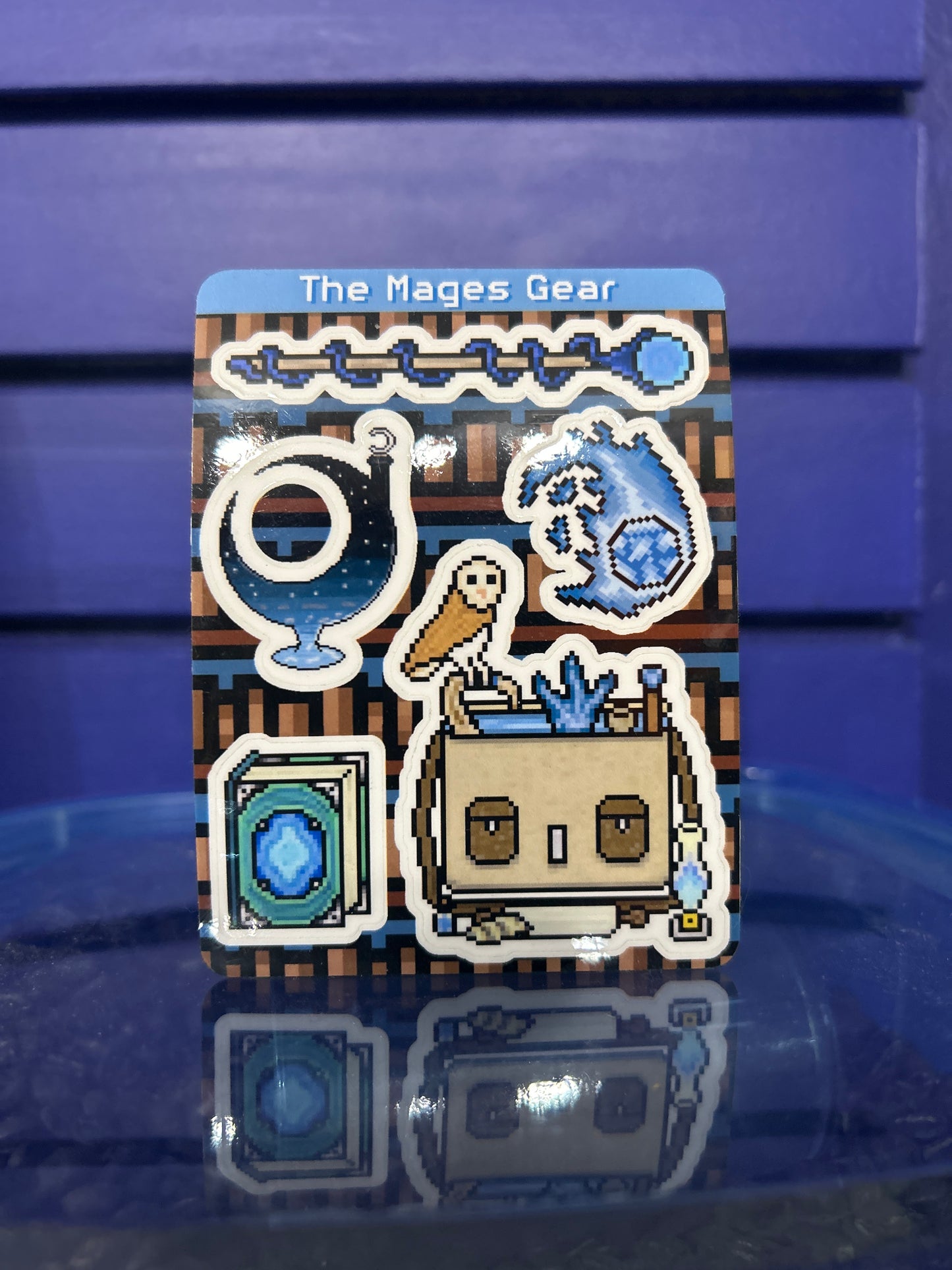 Mage’s Gear Sticker Sheet - Taz and Jason