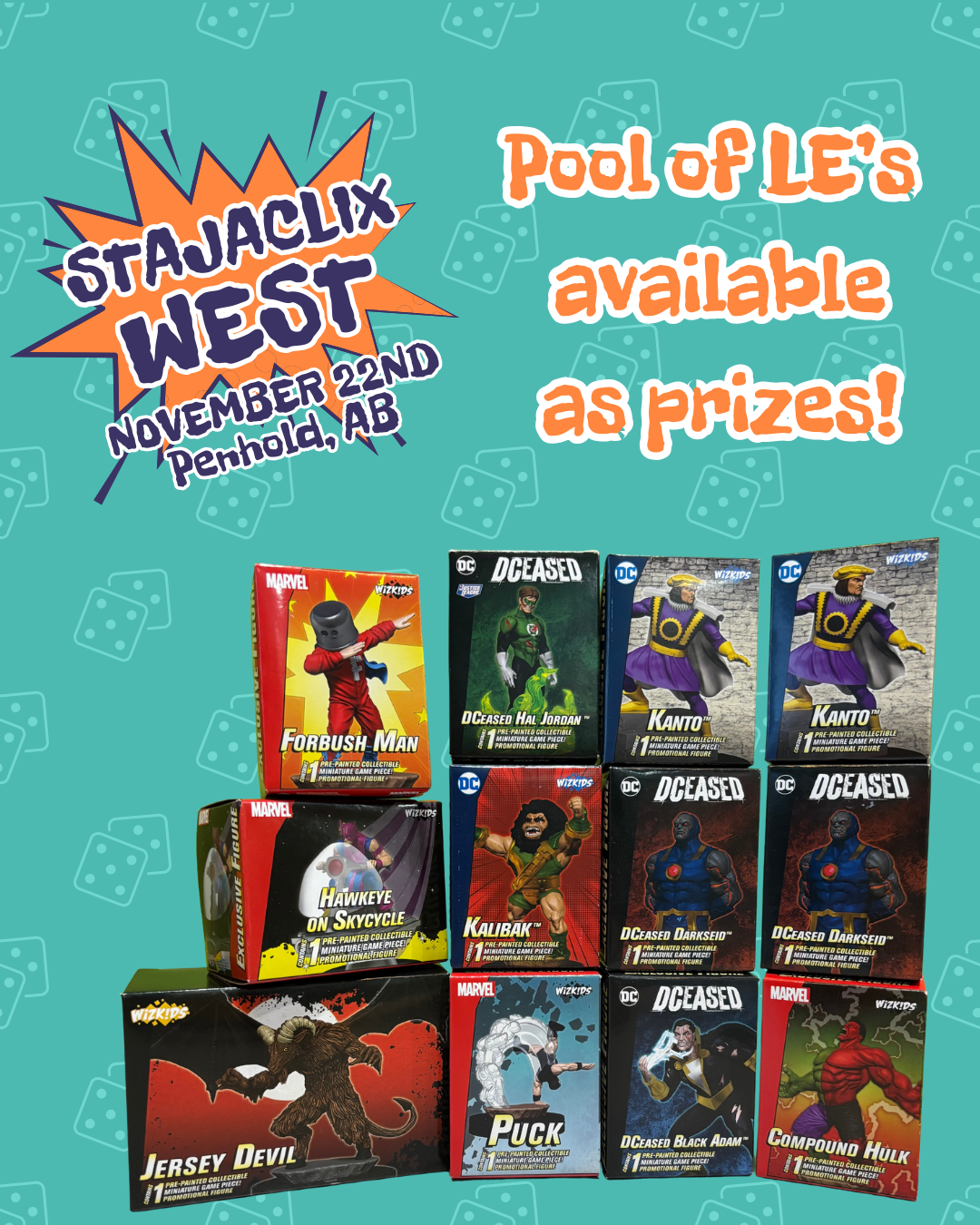 Stajaclix West - 300 Modern Age Heroclix Tournament