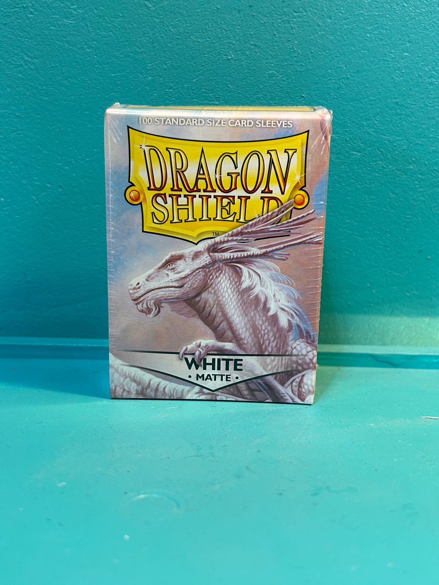 Dragon Shield - Standard Size Sleeves Matte White (100)