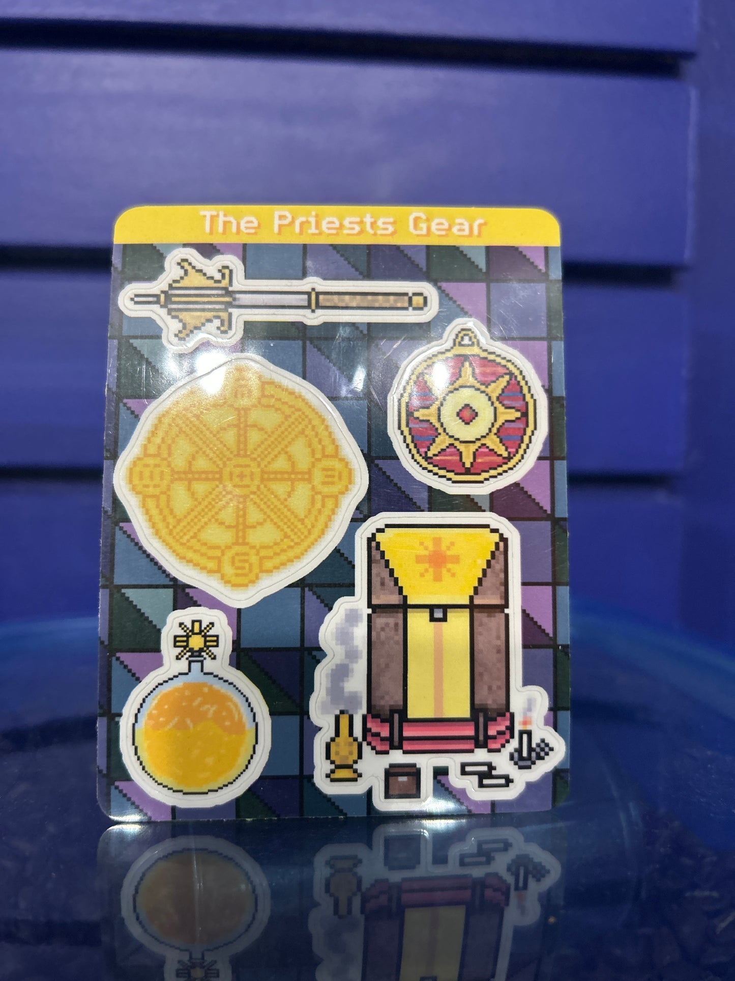 Priest’s Gear Sticker Sheet - Taz and Jason
