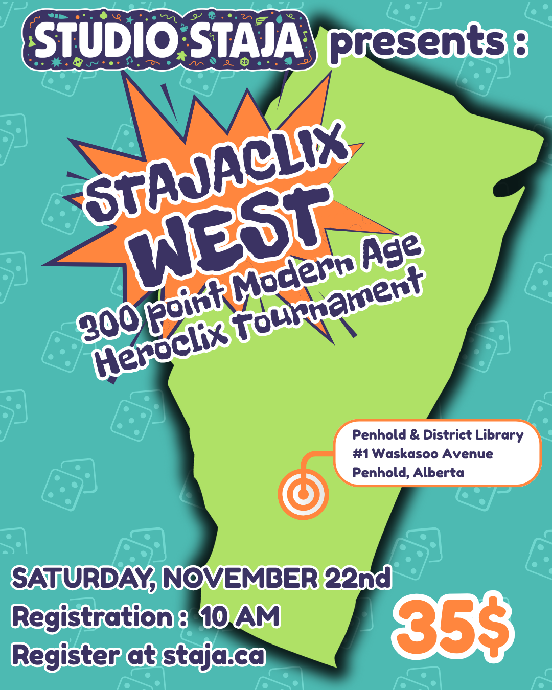 Stajaclix West - 300 Modern Age Heroclix Tournament