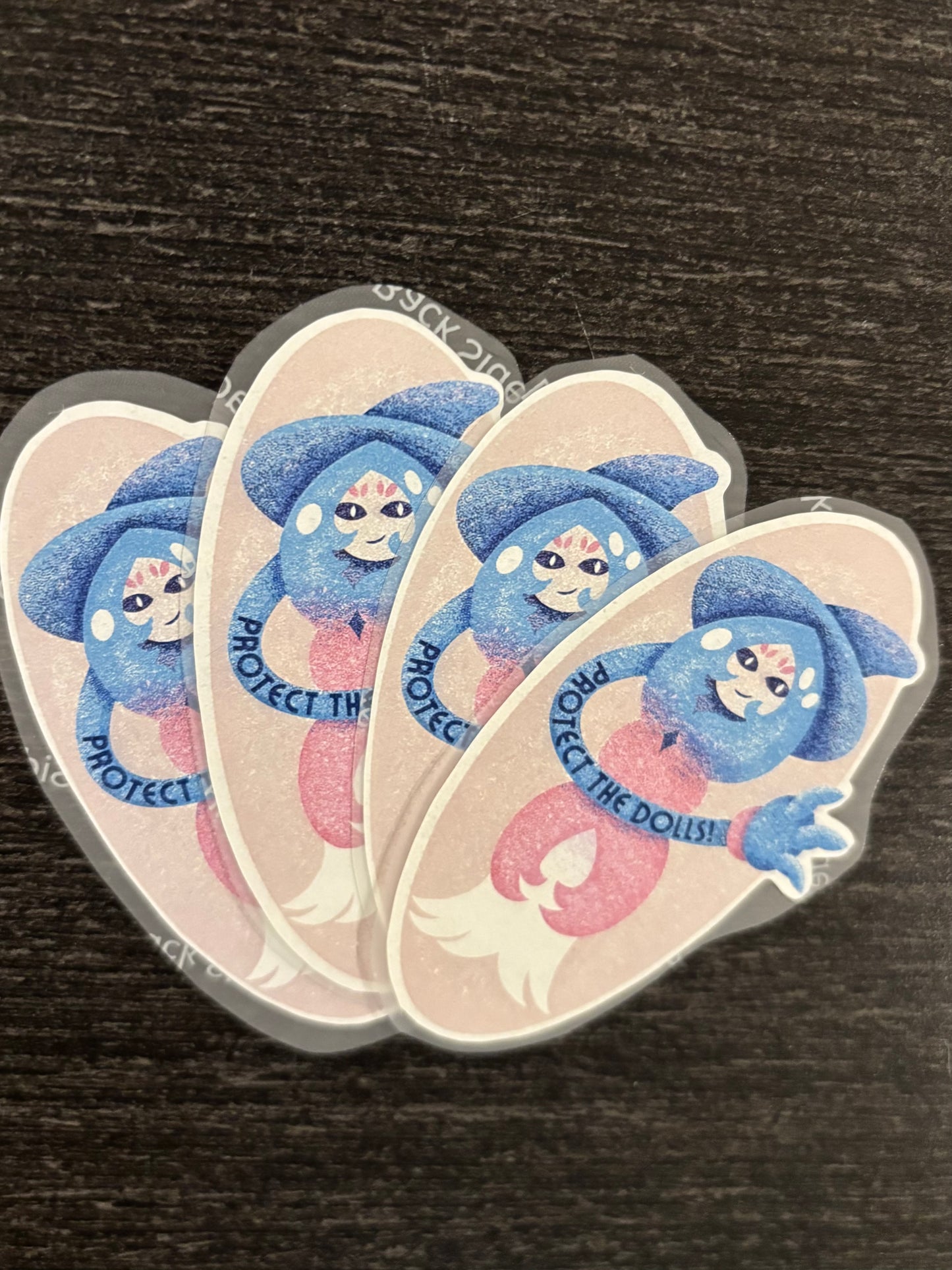 Protect the dolls Sticker