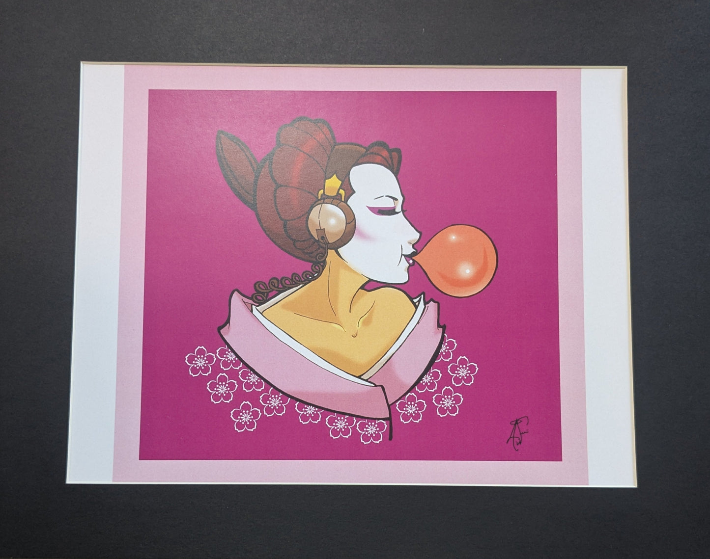 Bubblegum Geisha - Magenta