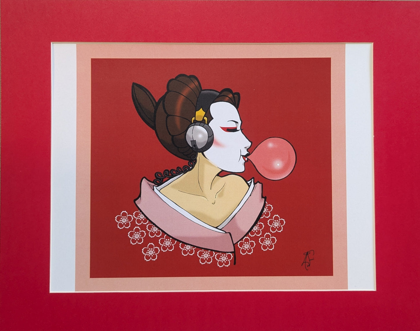Geisha Bubblegum - Red