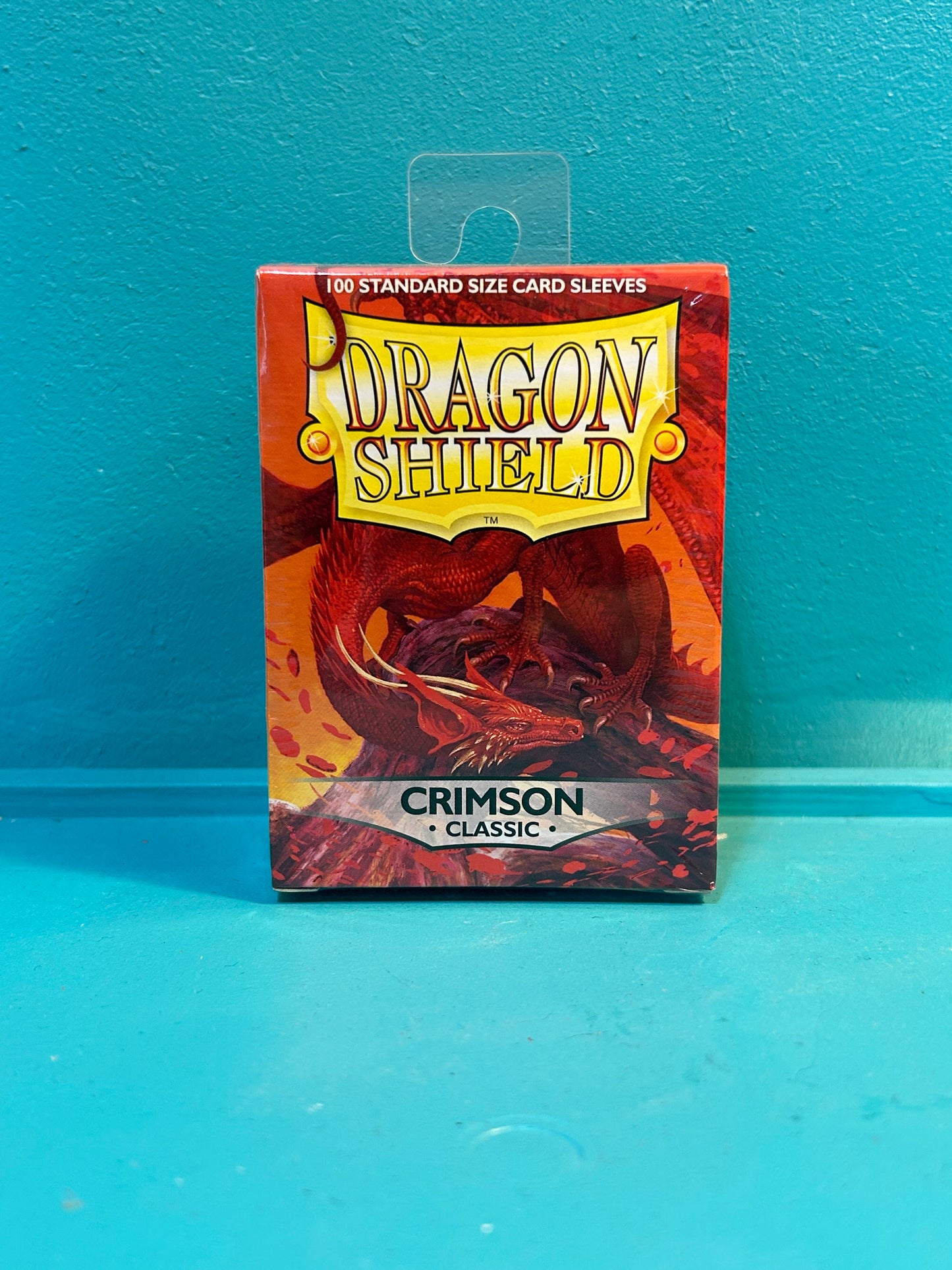 Dragon Shield - Pochettes de taille standard Crimson Classic (100)