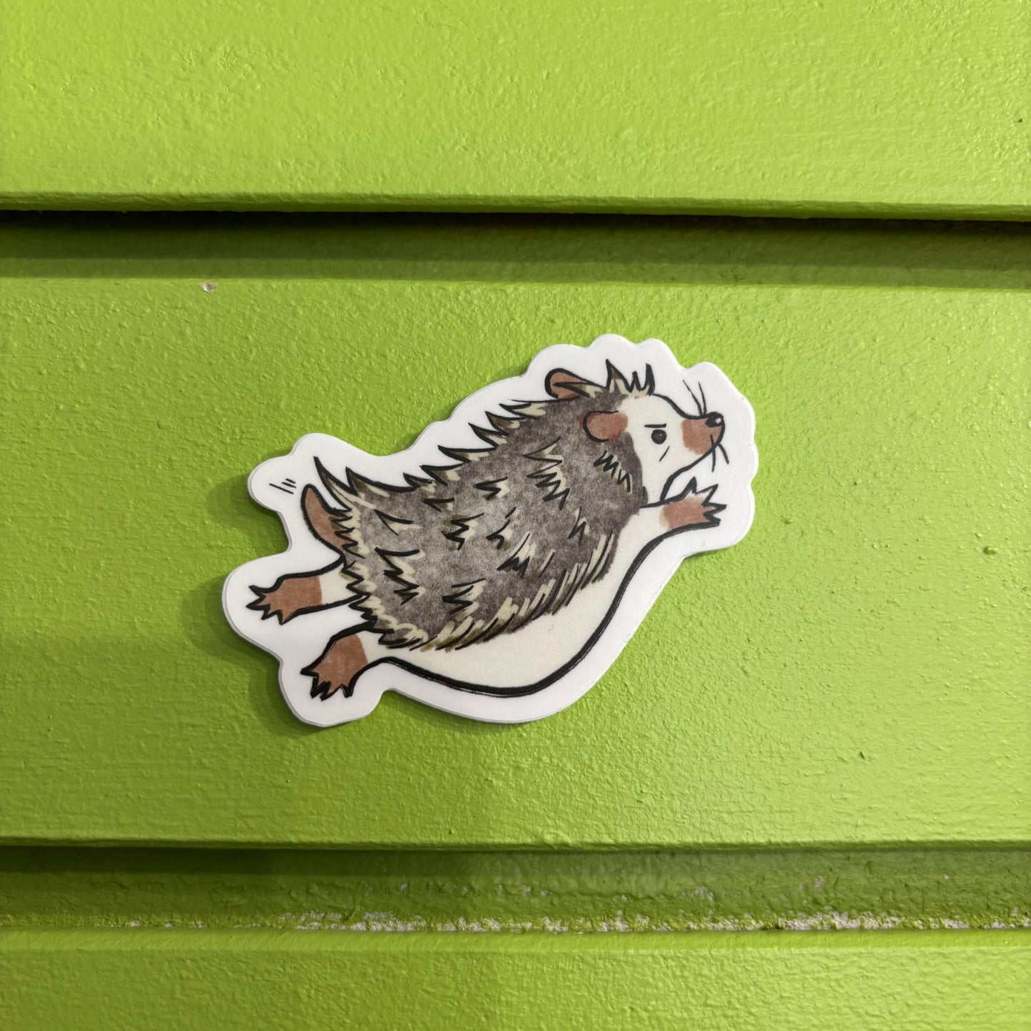 Hérisson (autocollant) - Becky McKercher