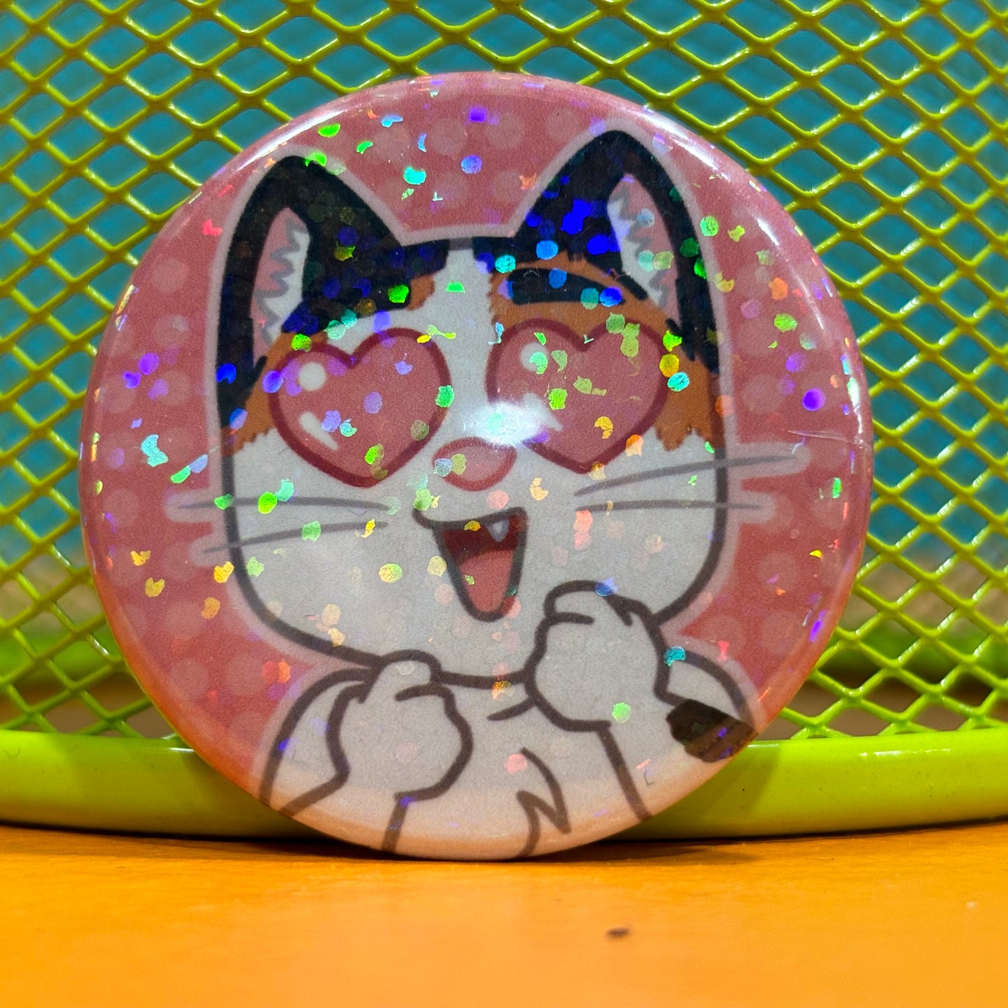 Calico Hearts (épinglette) - Sweet Loots