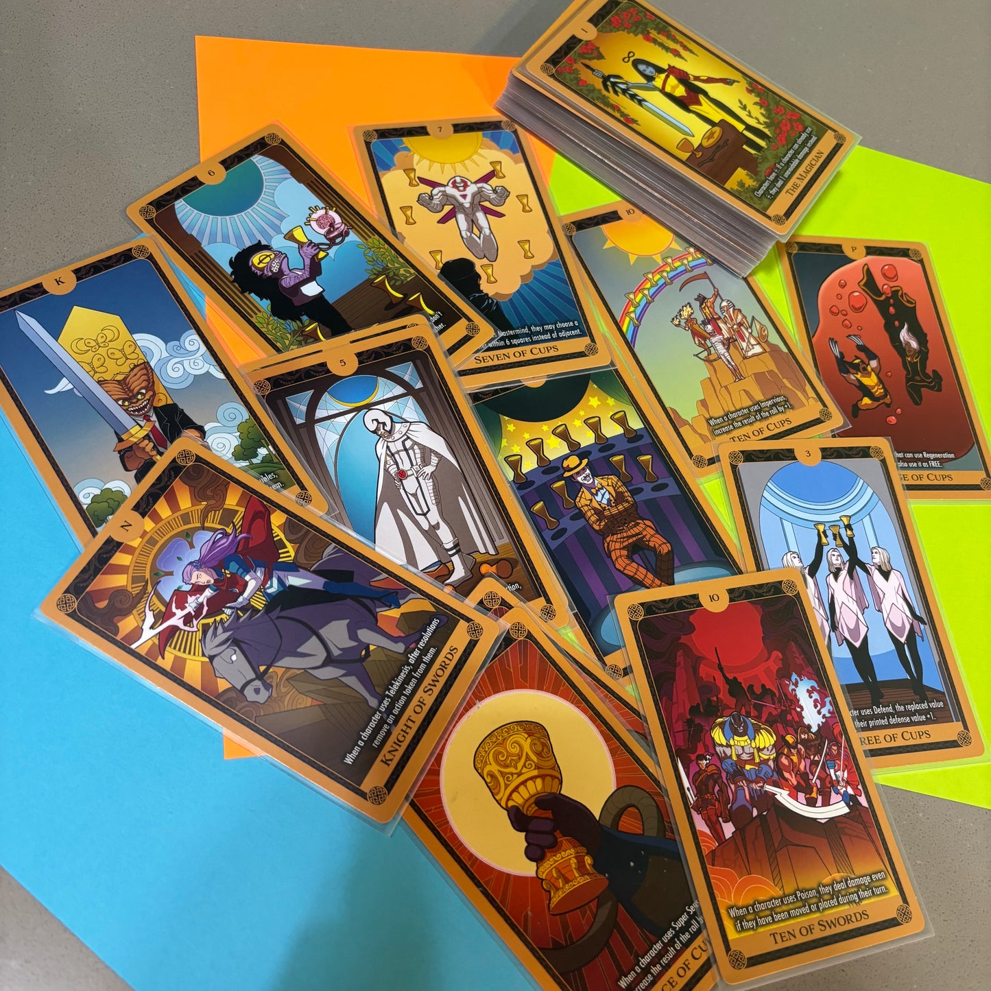 Marvel Heroclix - Tarot Cards