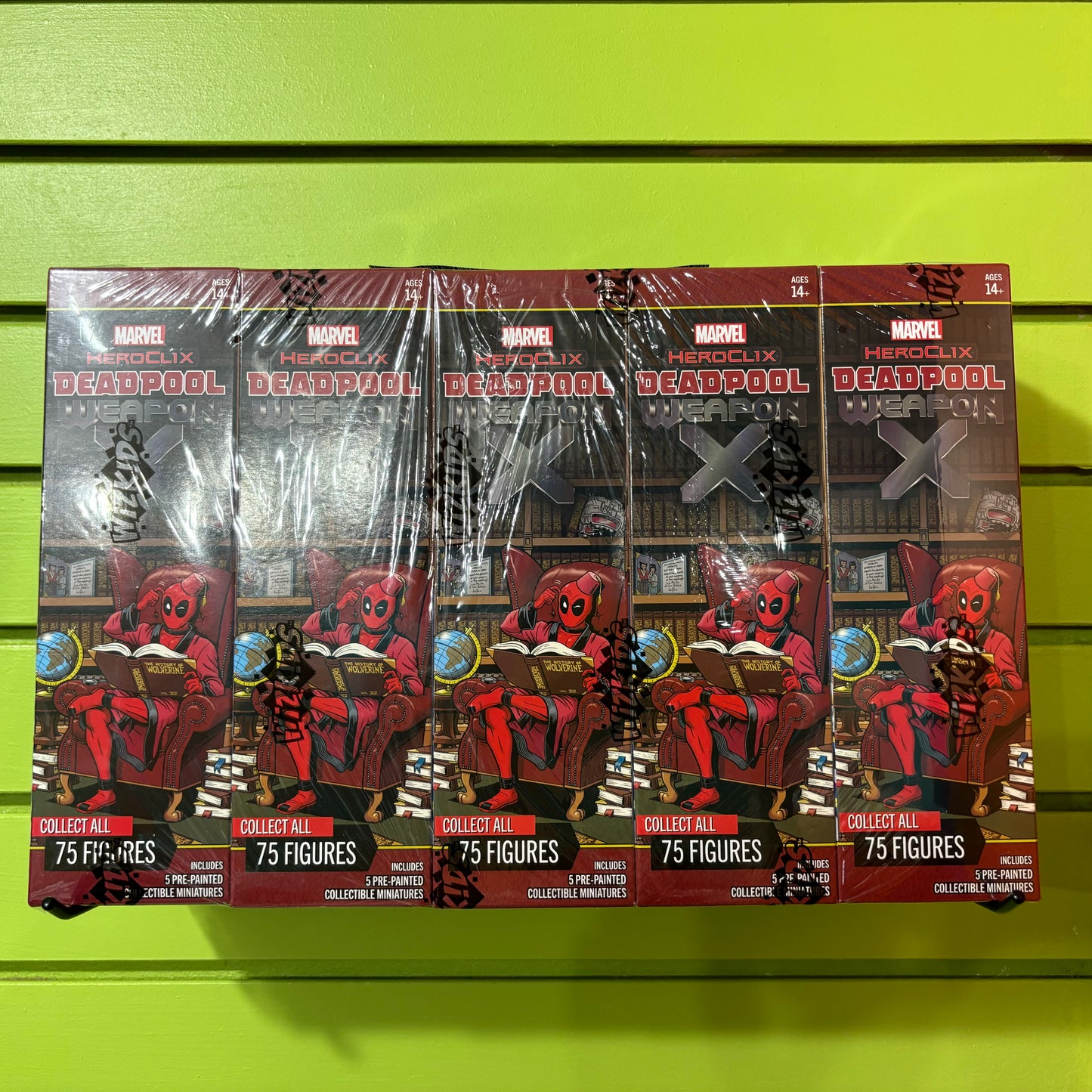 Marvel Heroclix: Deadpool Weapon X Booster Brick