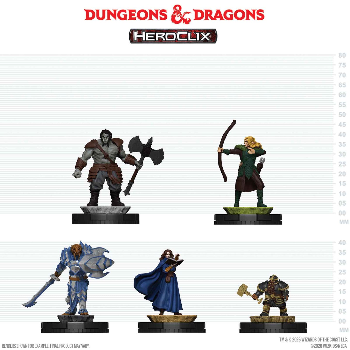Dungeons and Dragons Heroclix: Series One Booster Brick (Preorder)