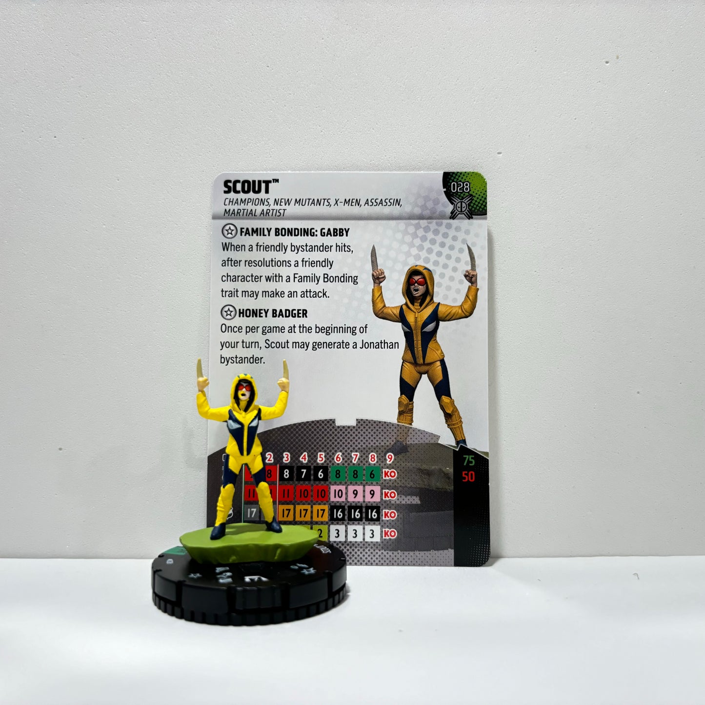 Heroclix - Marvel Deadpool and Weapon X - Peu communes