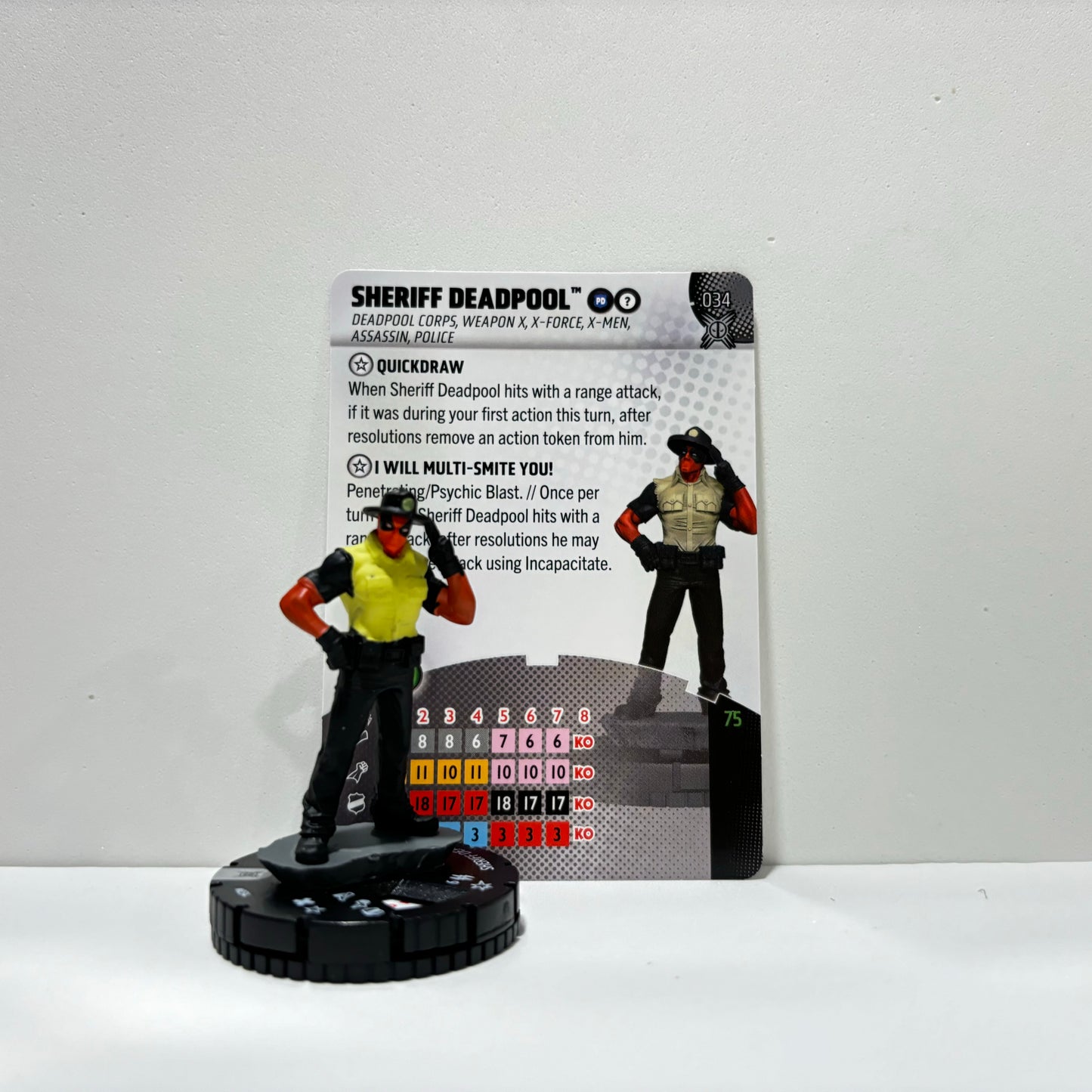 Heroclix - Marvel Deadpool and Weapon X - Rares