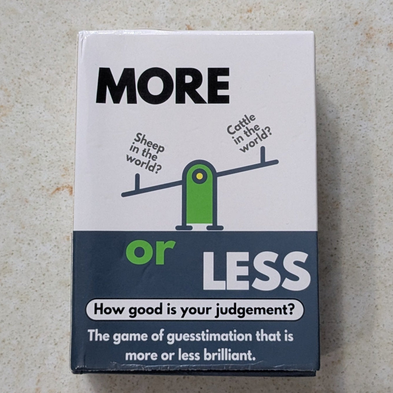 More or Less: How Good is Your Judgement (EN) (Pre-Played)