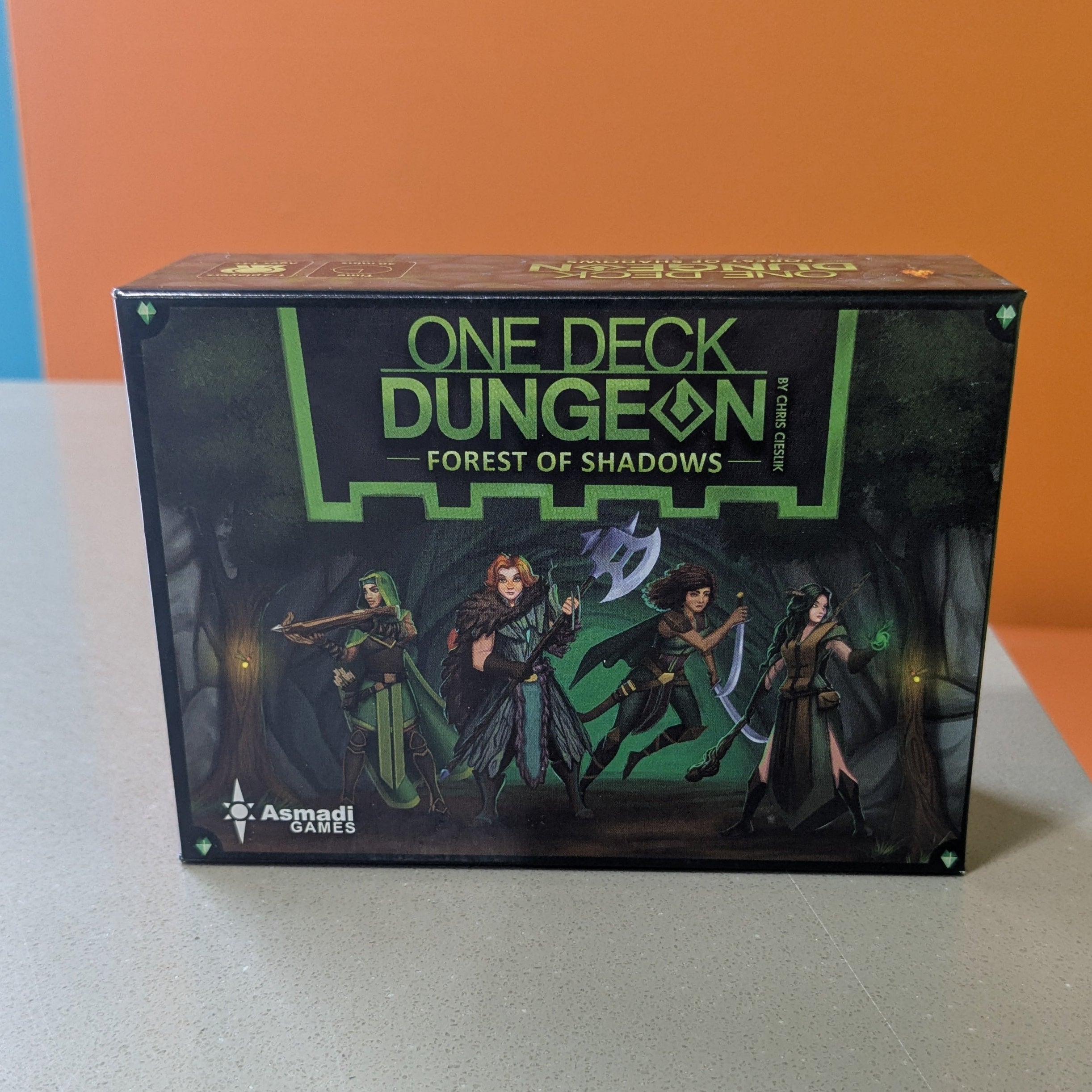 RealityFoundry Compatible Player Tray For One Deck Dungeon Card Game – Miniature Storage & Organization