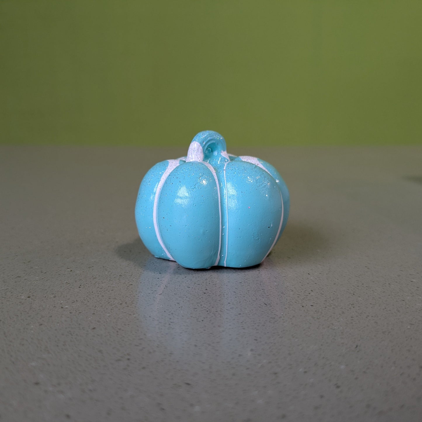 Paint Poured Pumpkin (Small)