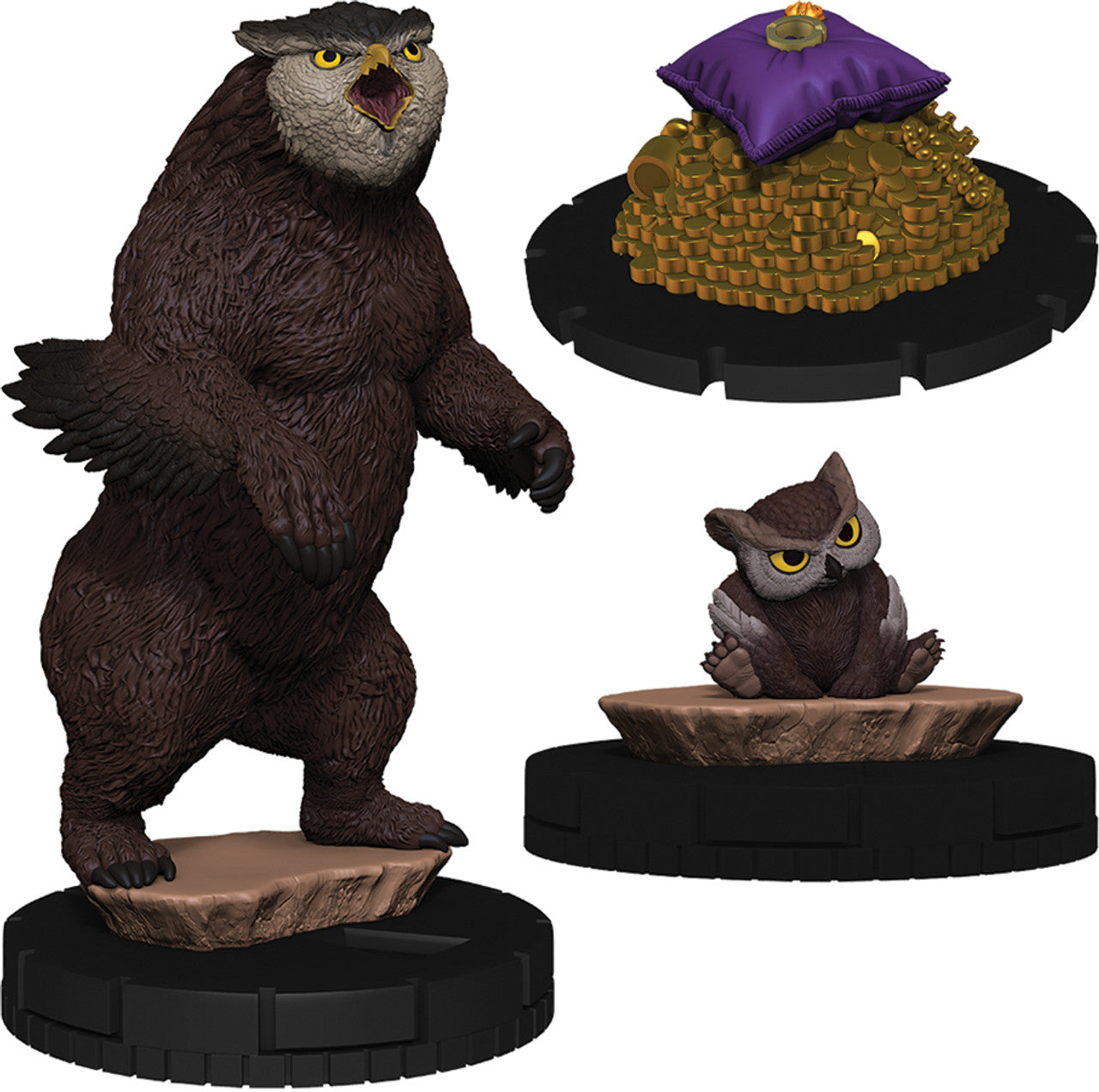 D & D Heroclix Iconix : Cave of Owlbears