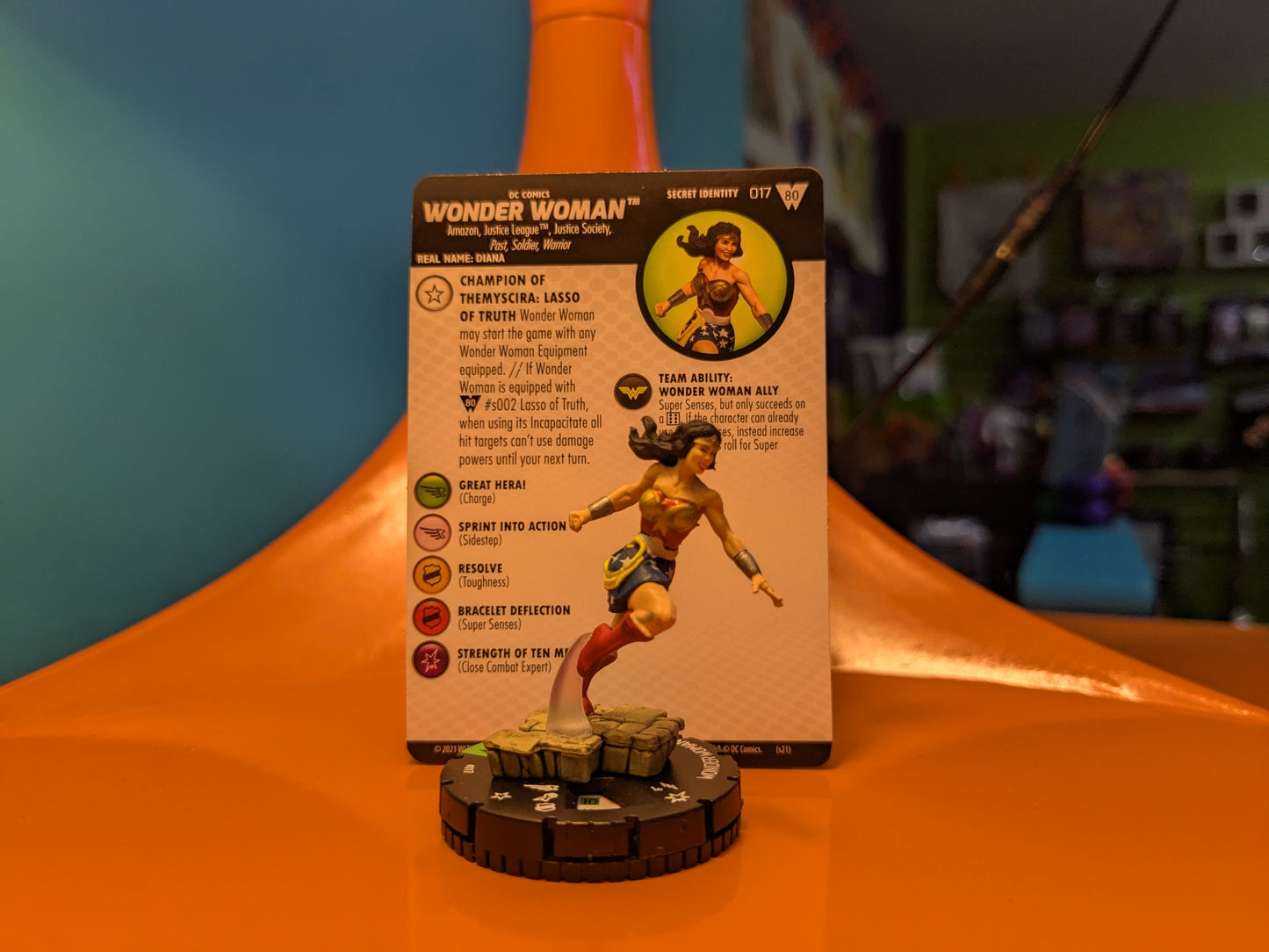 Heroclix - Wonder Woman 80th Anniversary - Peu Communes