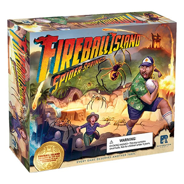 Fireball Island: The Curse of Vulkar – Spider Springs (Pré-joué)(EN)
