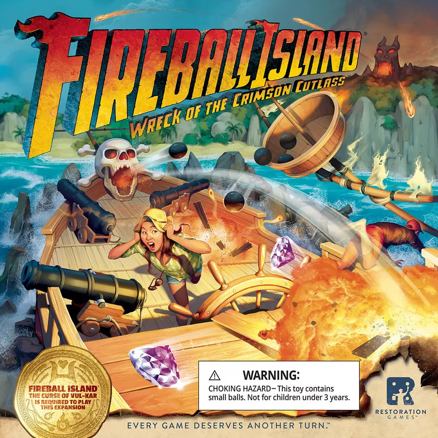 Fireball Island: The Curse of Vul-Kar – Wreck of the Crimson Cutlass (Pré-joué)(EN)