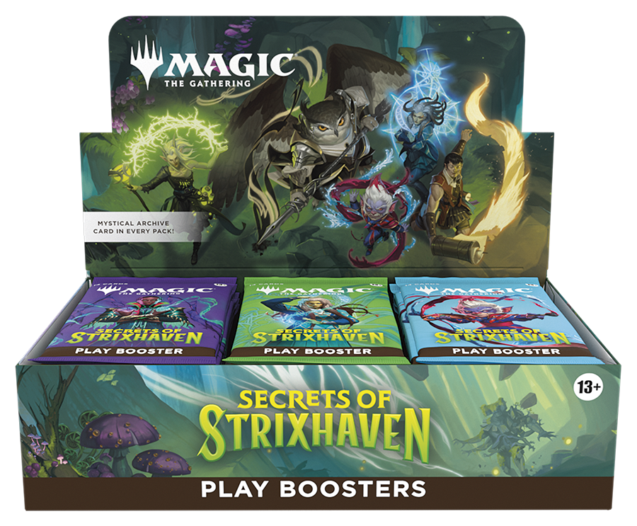 Magic The Gathering : Secrets of Strixhaven Play Booster Box (Preorder)