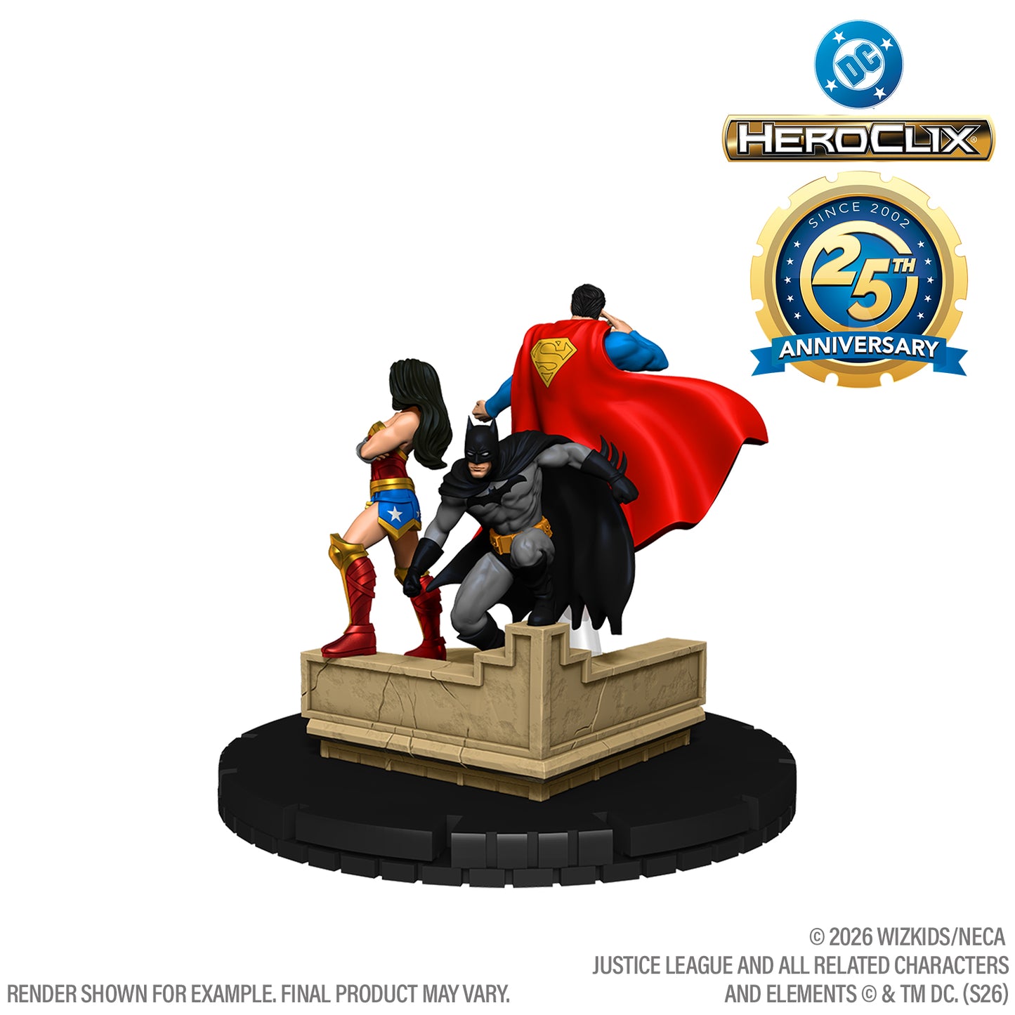 DC Heroclix: 25th Anniversary The Trinity (Preorder)