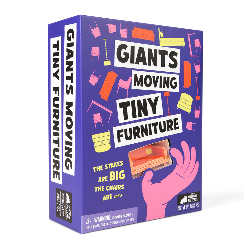 Giants Moving Tiny Furniture (EN)