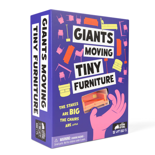 Giants Moving Tiny Furniture (EN)