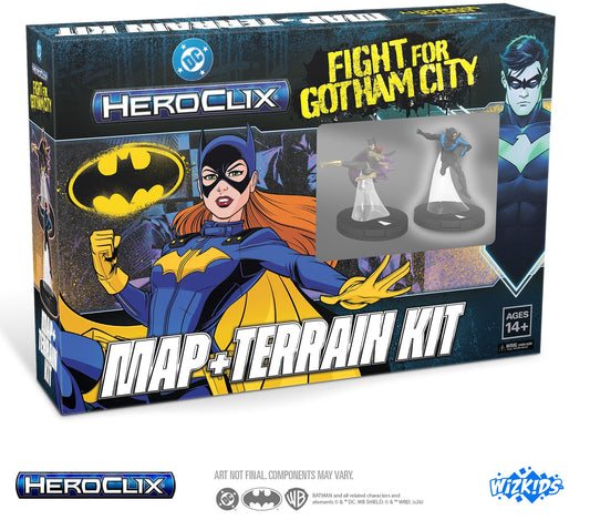 DC Heroclix: Fight for Gotham City: Map and Terrain Kit (Preorder)