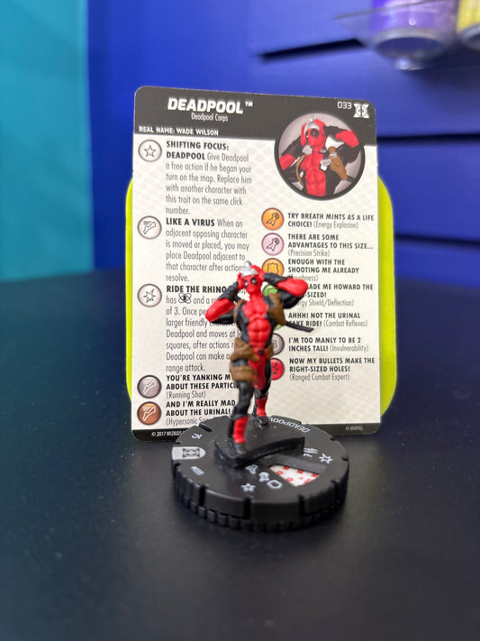 Marvel Heroclix - Deadpool and X-Force - Rares