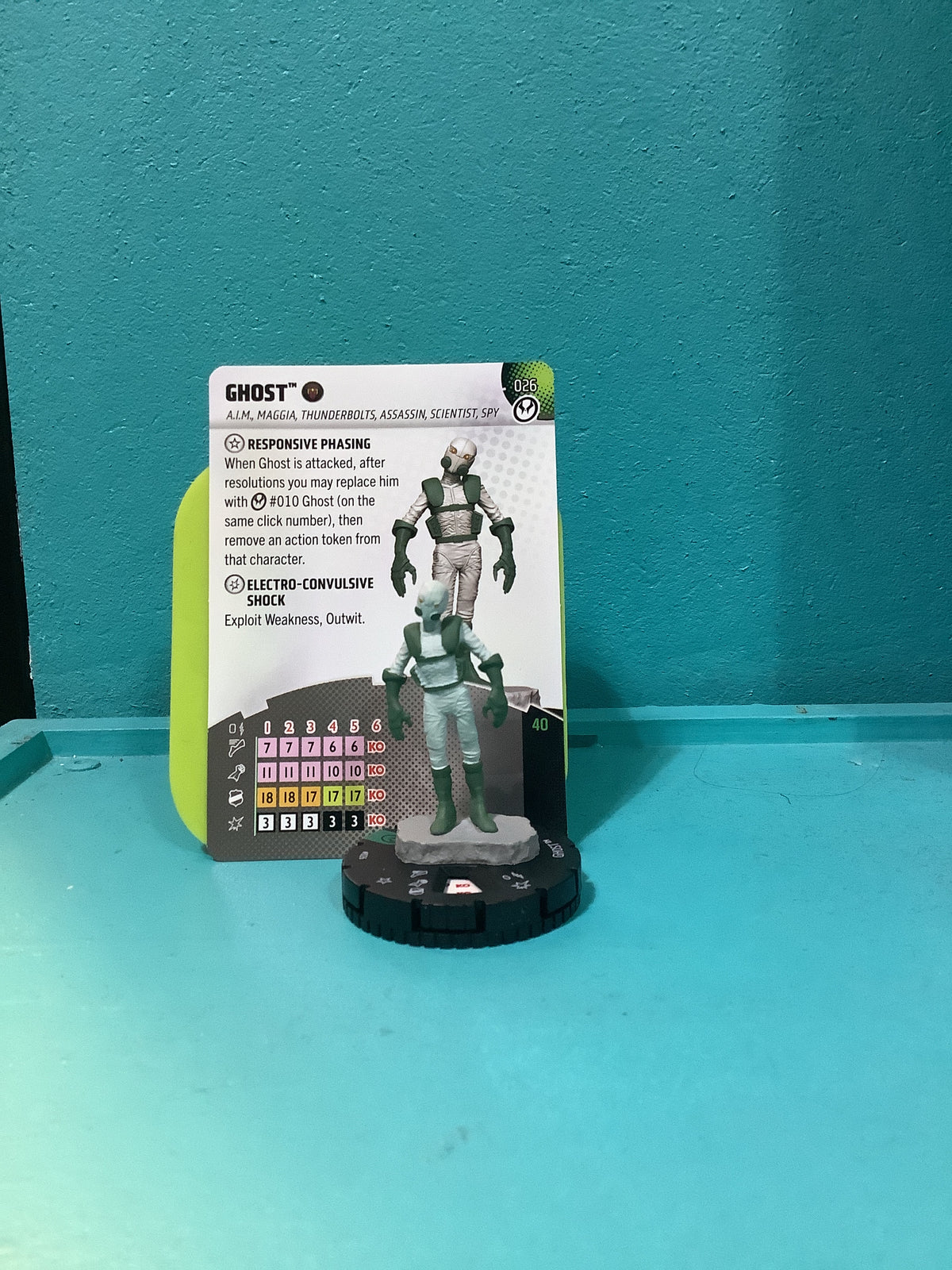Heroclix - Marvel Thunderbolts - Uncommons