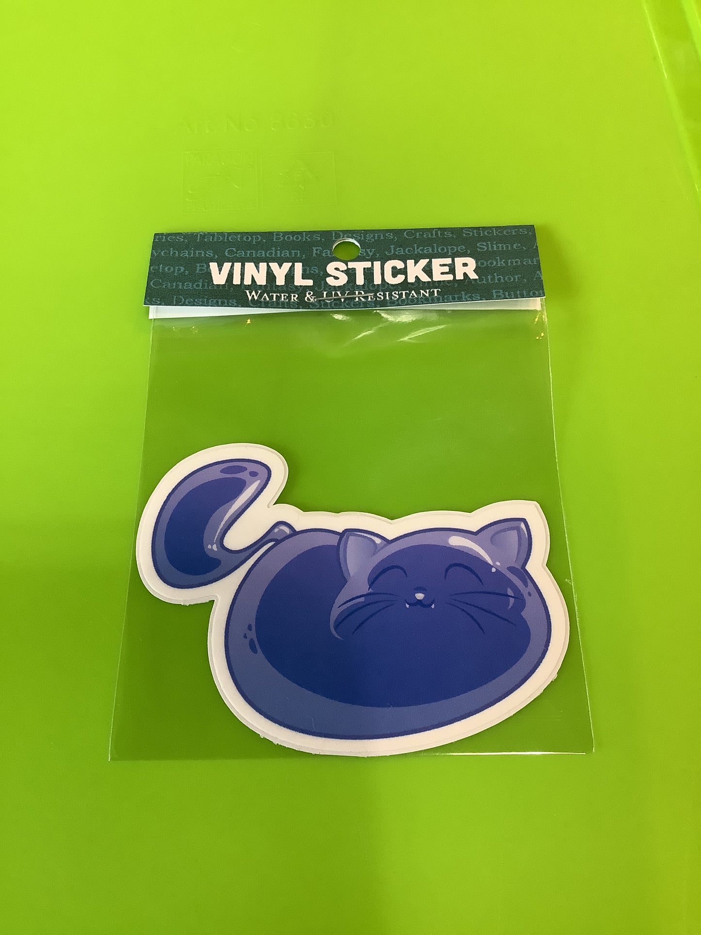 Cat Slime Sticker - Taz and Jason