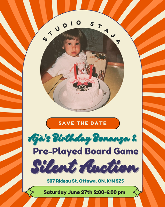 Pre-Played Board Game Silent Auction - June 27th