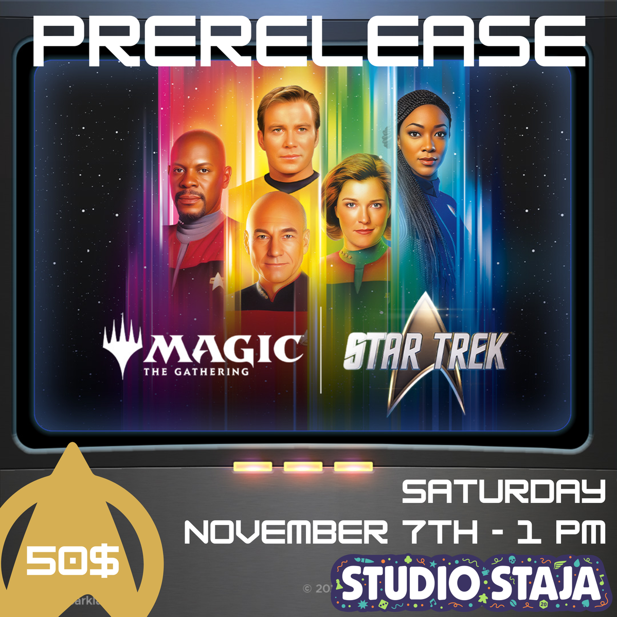 Magic The Gathering - Star Trek Prerelease (Saturday, November 7th)
