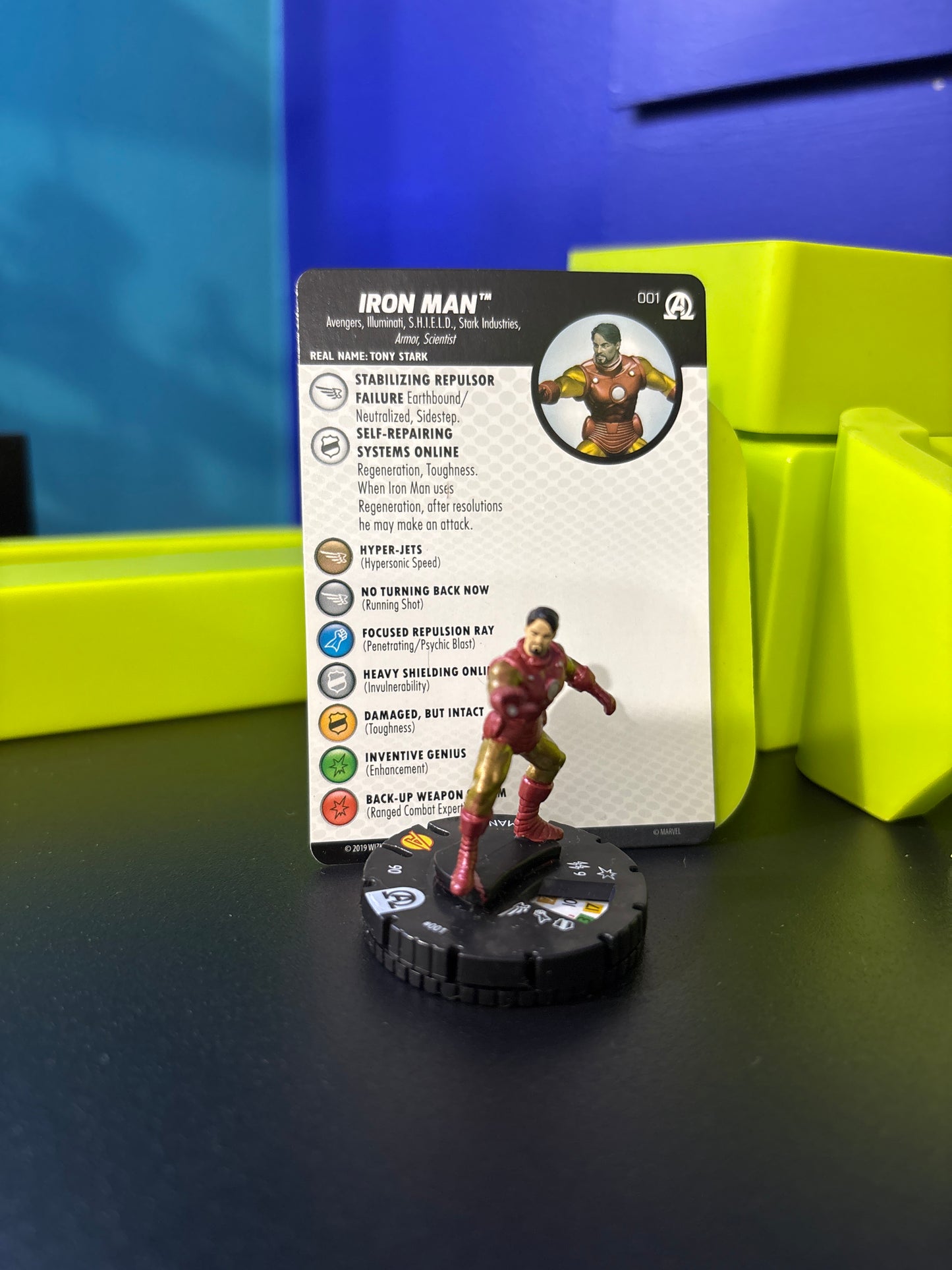Marvel Heroclix - Avengers Black Panther and the Illuminati - Commons