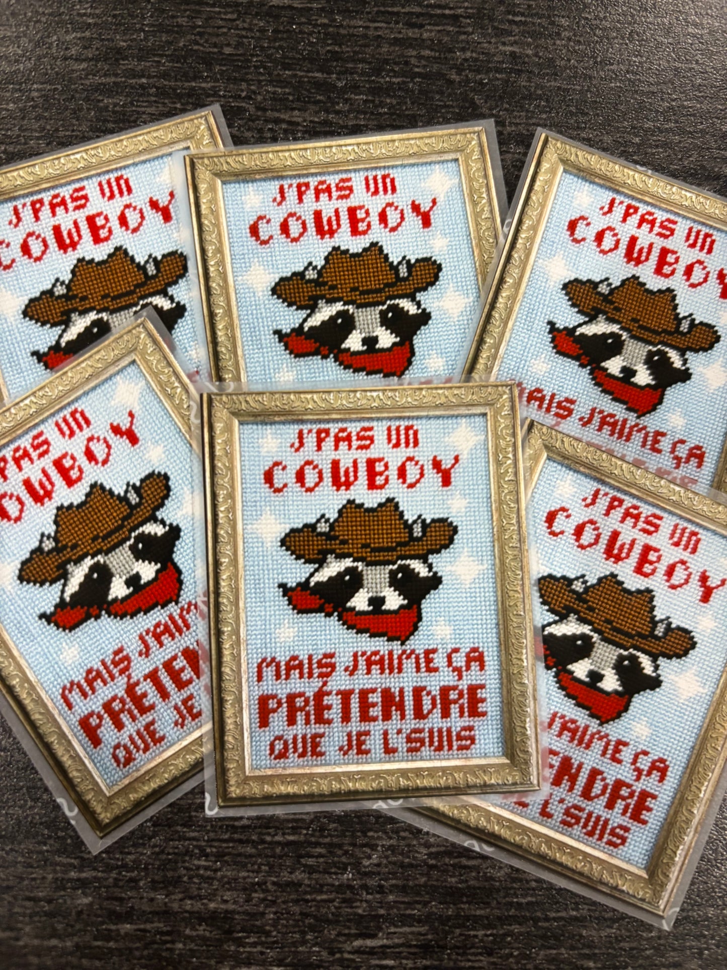 J’pas un Cowboy Sticker