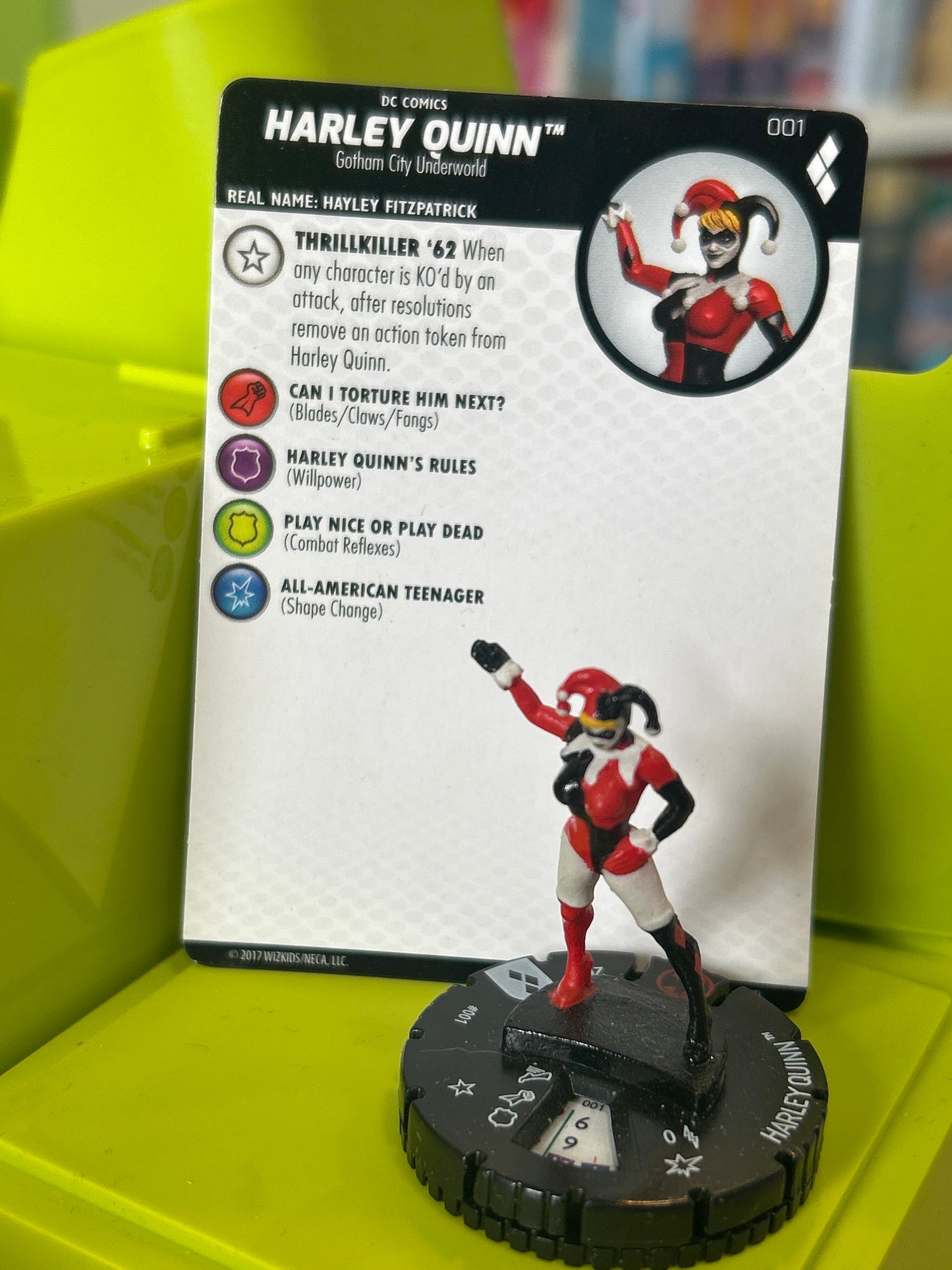 DC Heroclix - Harley Quinn & The Gotham Girls - Commons