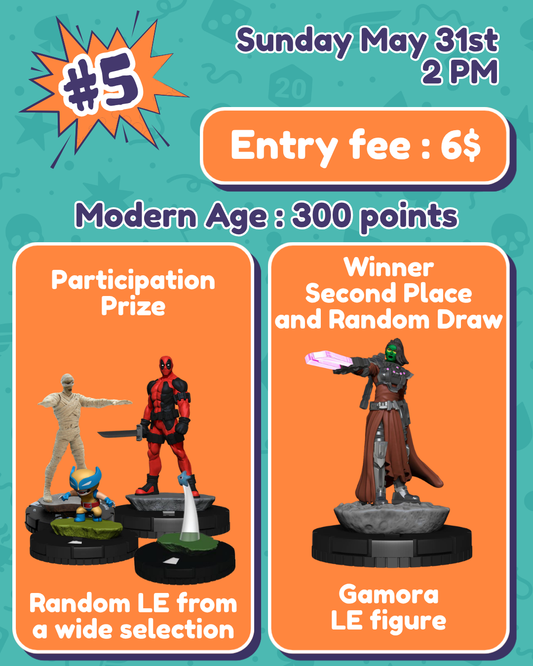 Stajaclix Spring OP Series: Modern Age - Sunday, May 31st