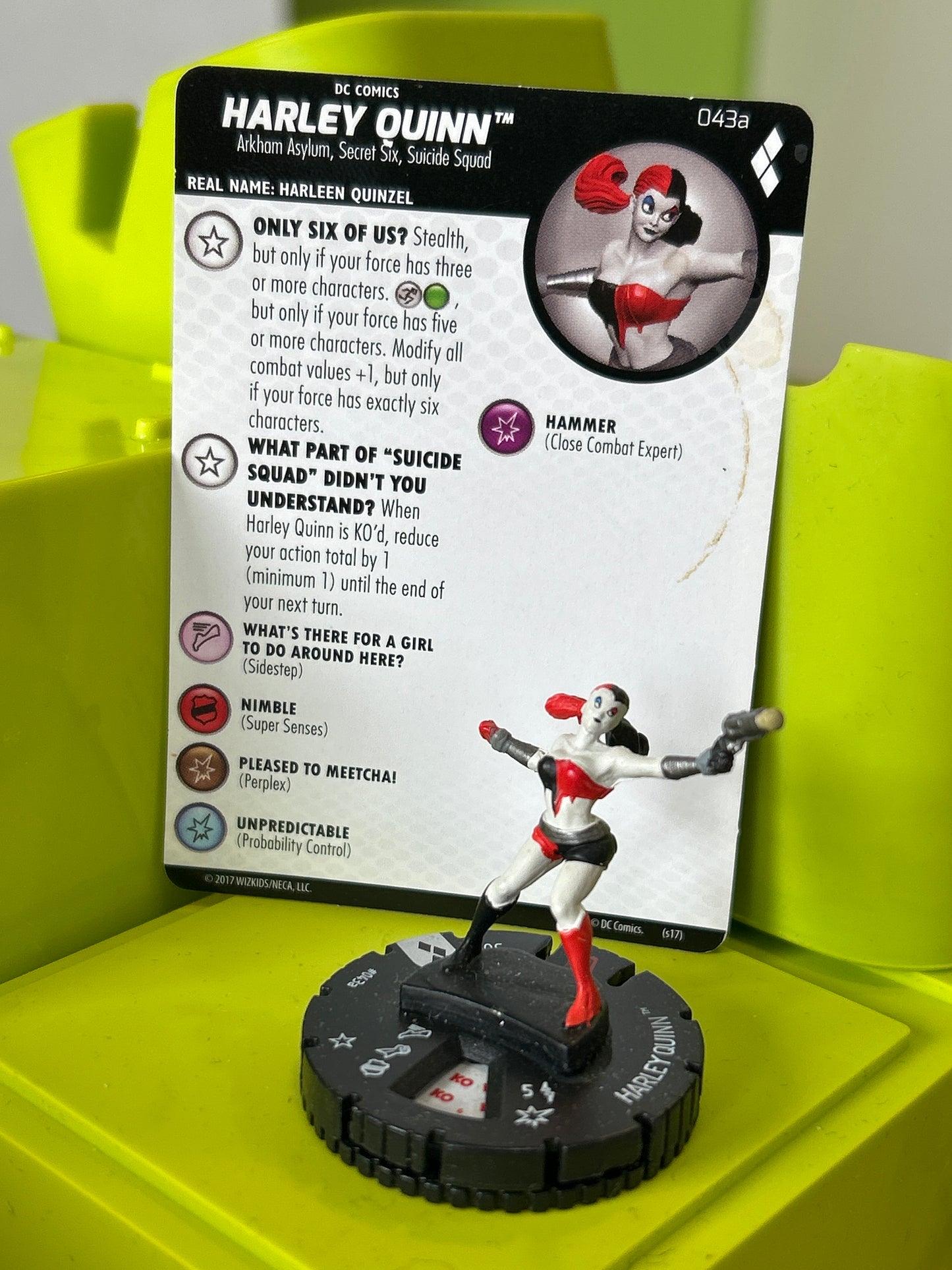 DC Heroclix - Harley Quinn & The Gotham Girls - Rares