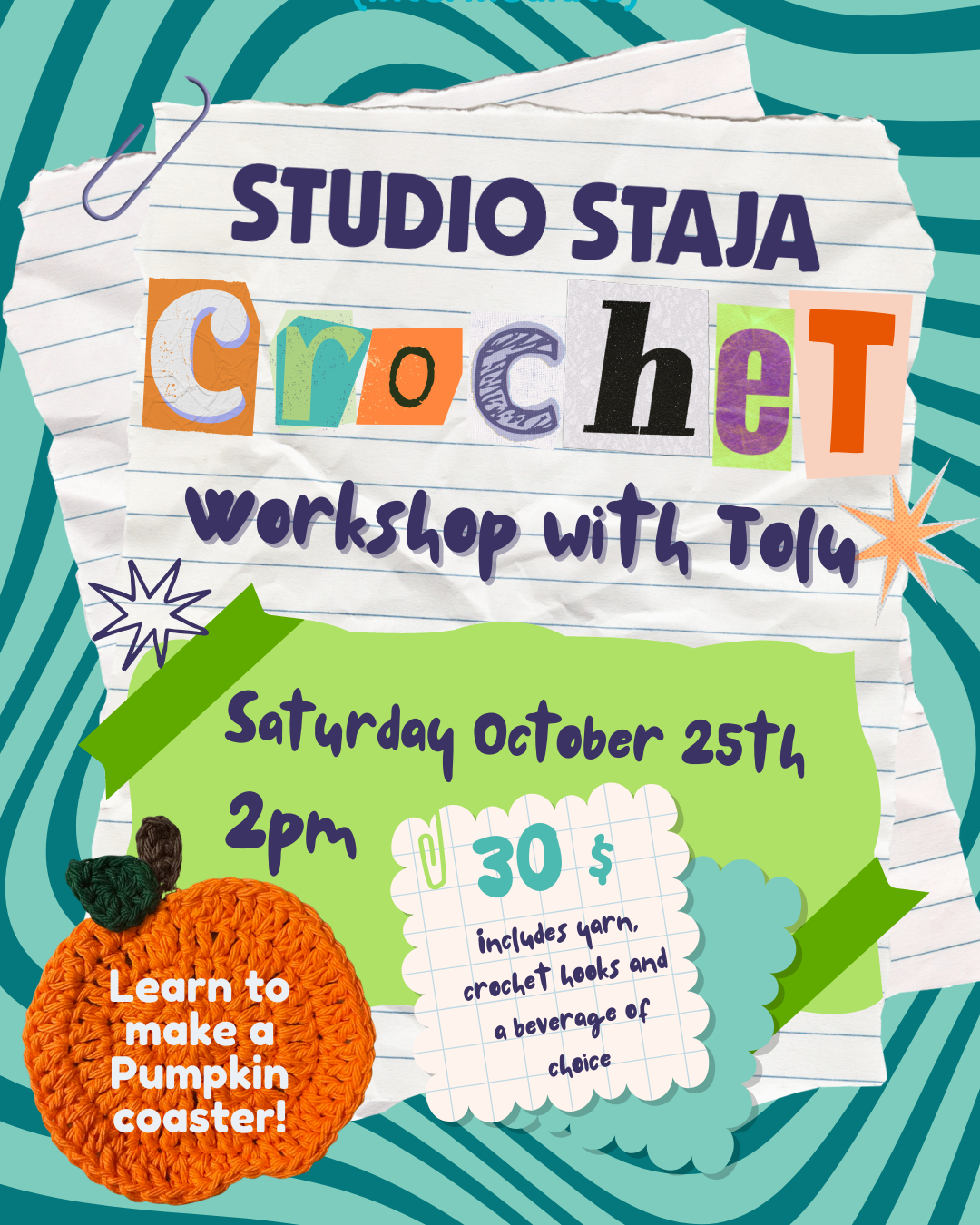 Crochet Workshop - October 25th