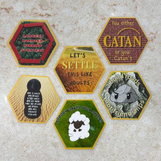 Catan Stickers