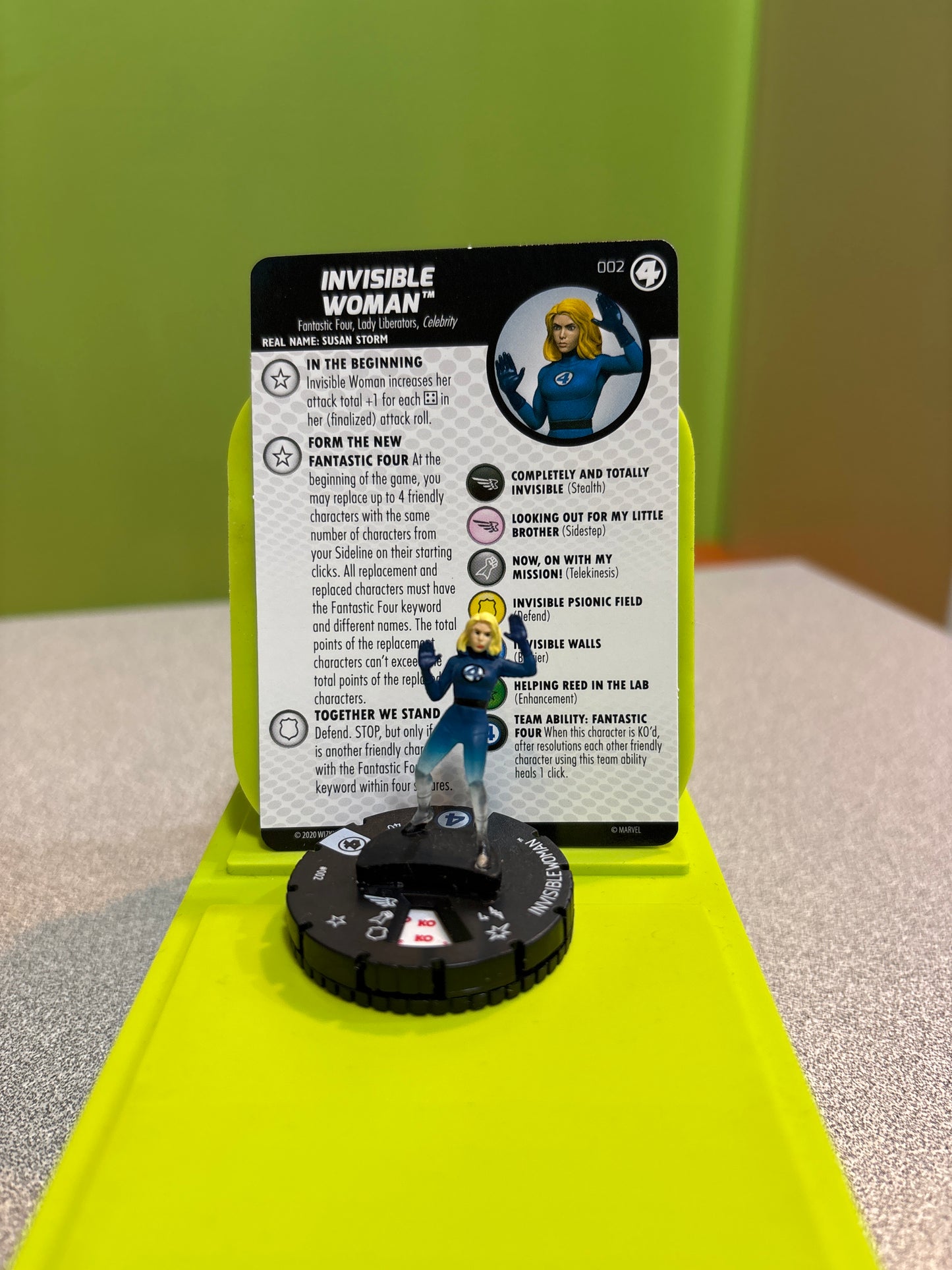 Marvel Heroclix - Fantastic Four - Commons