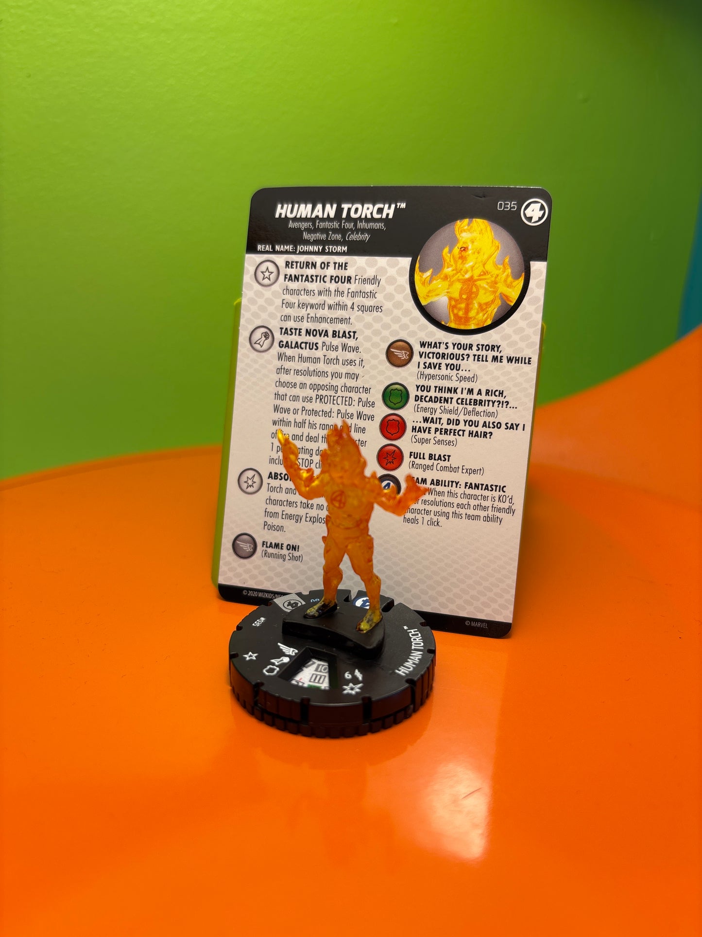 Marvel Heroclix - Fantastic Four - Rares