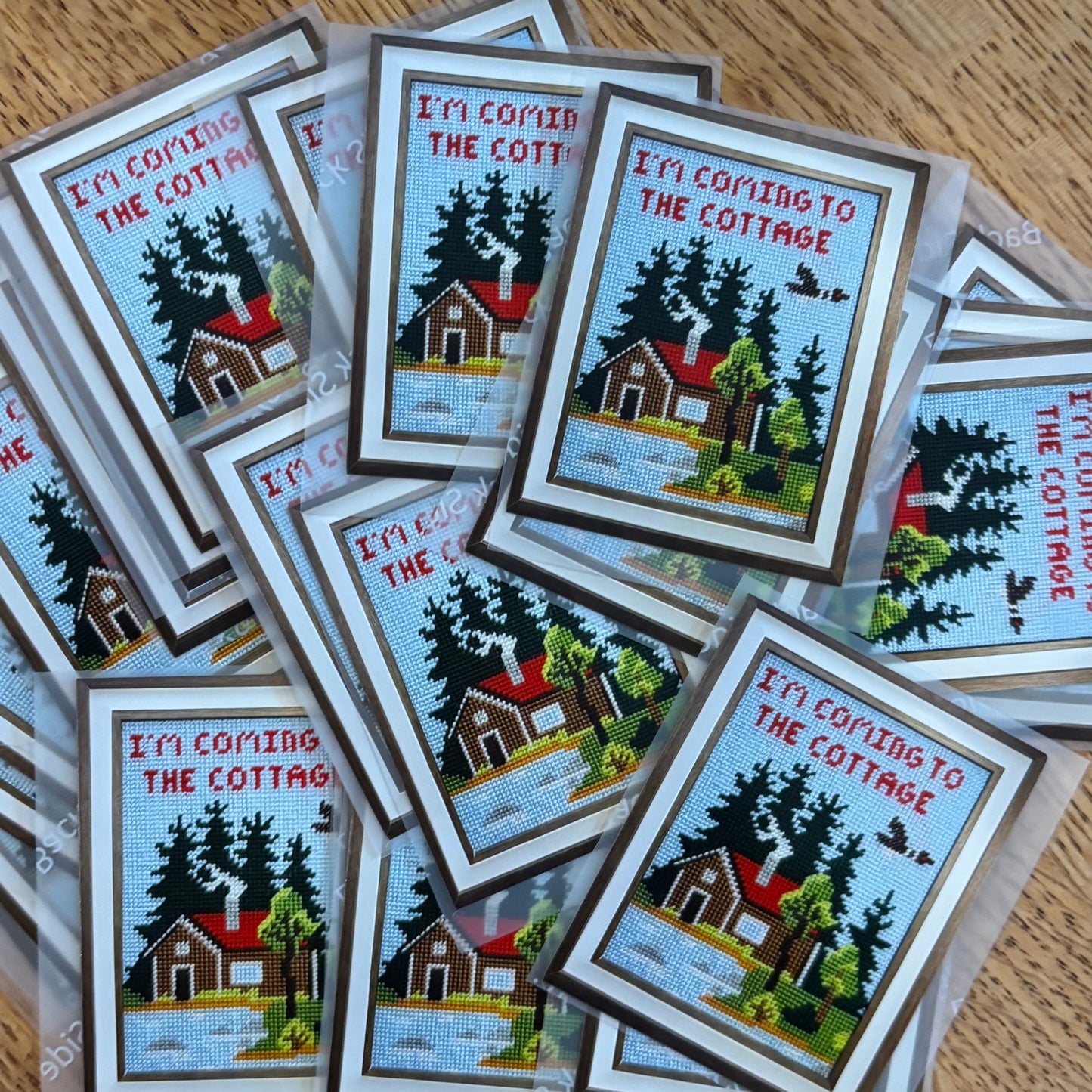 I’m Coming to the Cottage - Vinyl sticker
