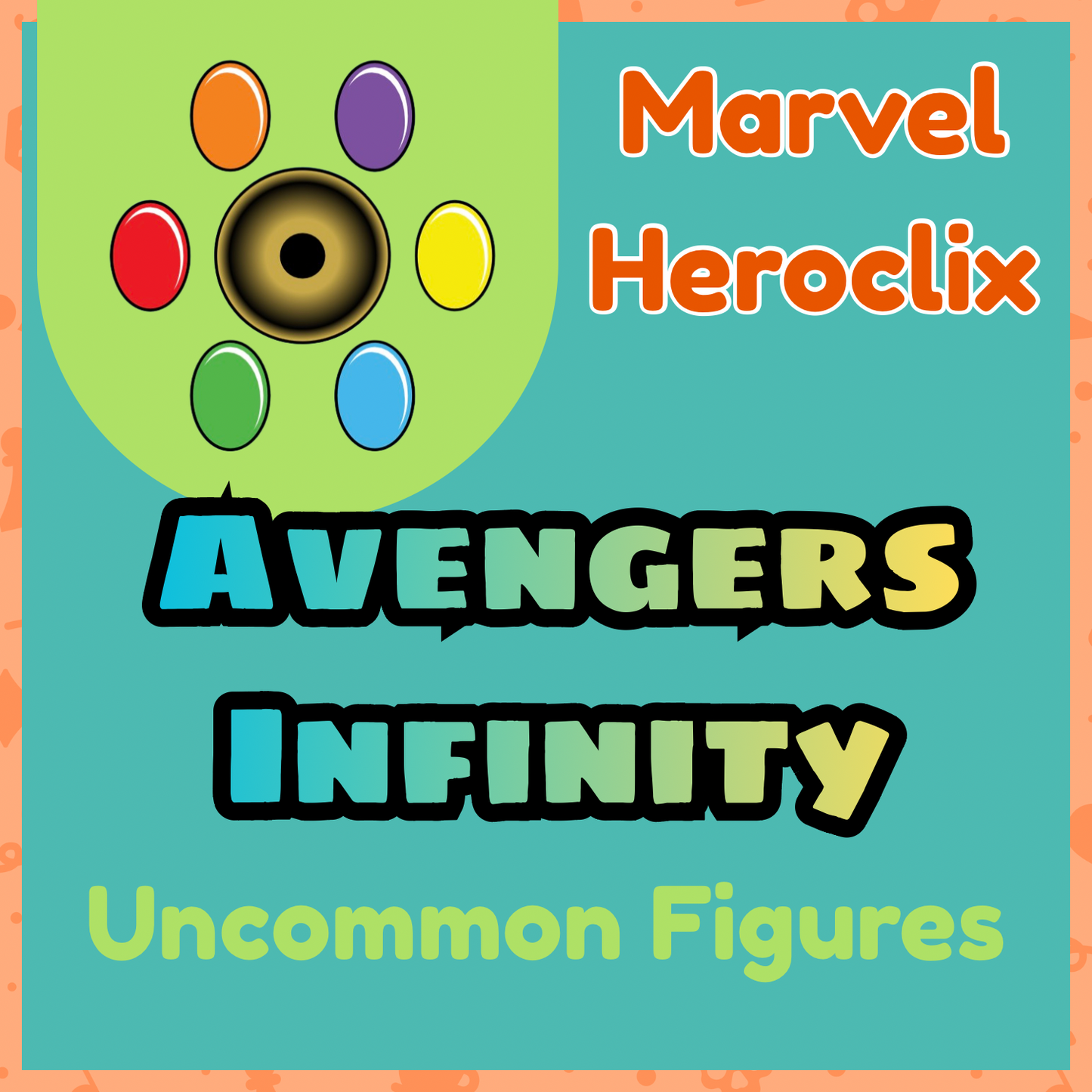 Marvel Heroclix - Avengers Infinity - Uncommons