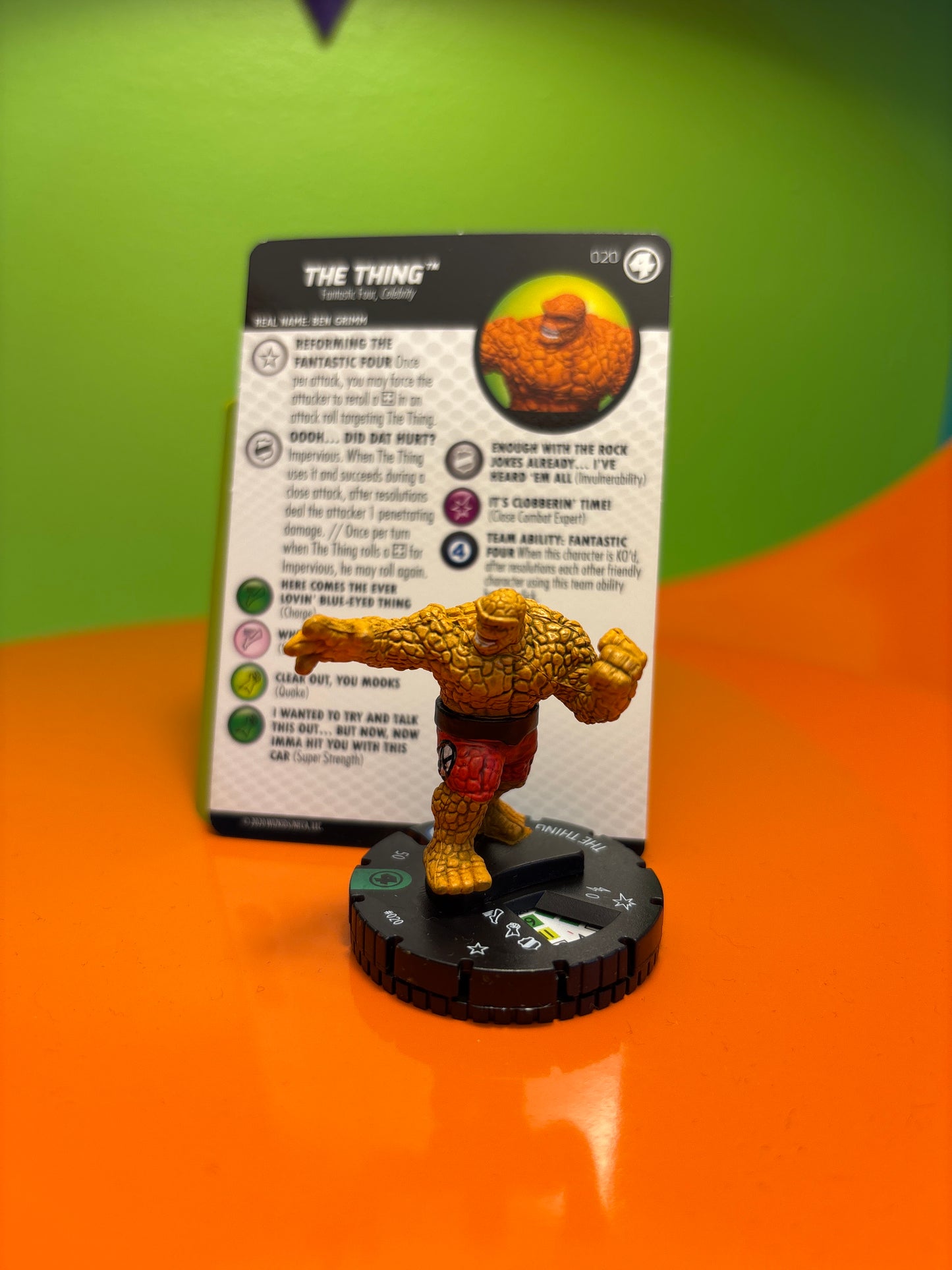Marvel Heroclix - Fantastic Four - Uncommons