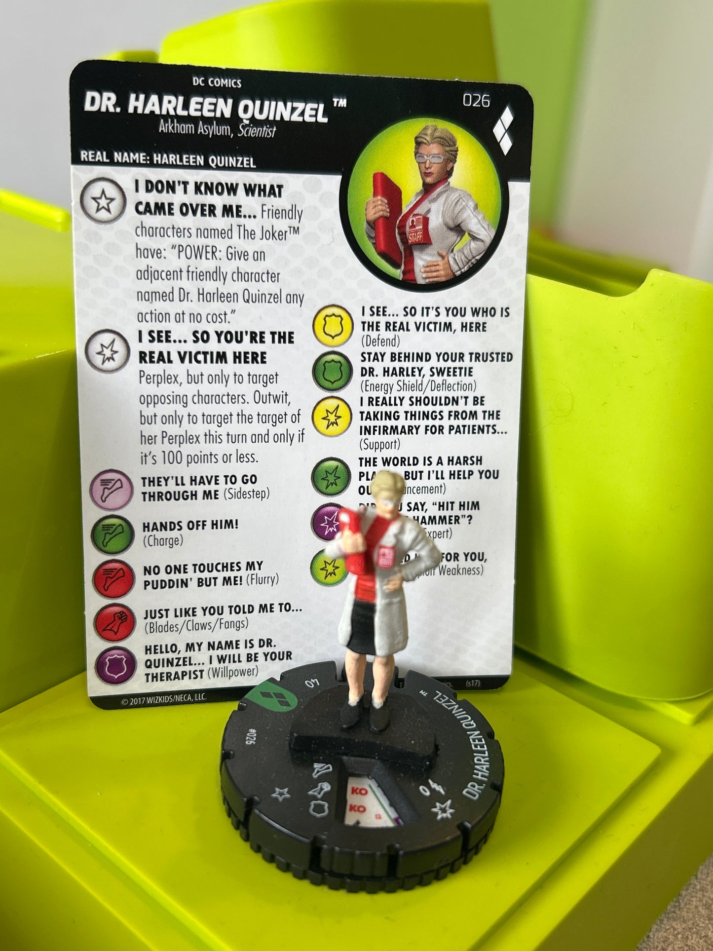 DC Heroclix - Harley Quinn & The Gotham Girls - Uncommons