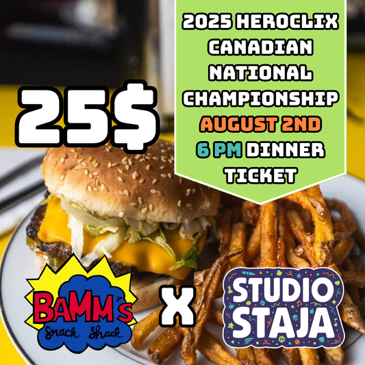 Bamms Burger Dinner Meal Ticket