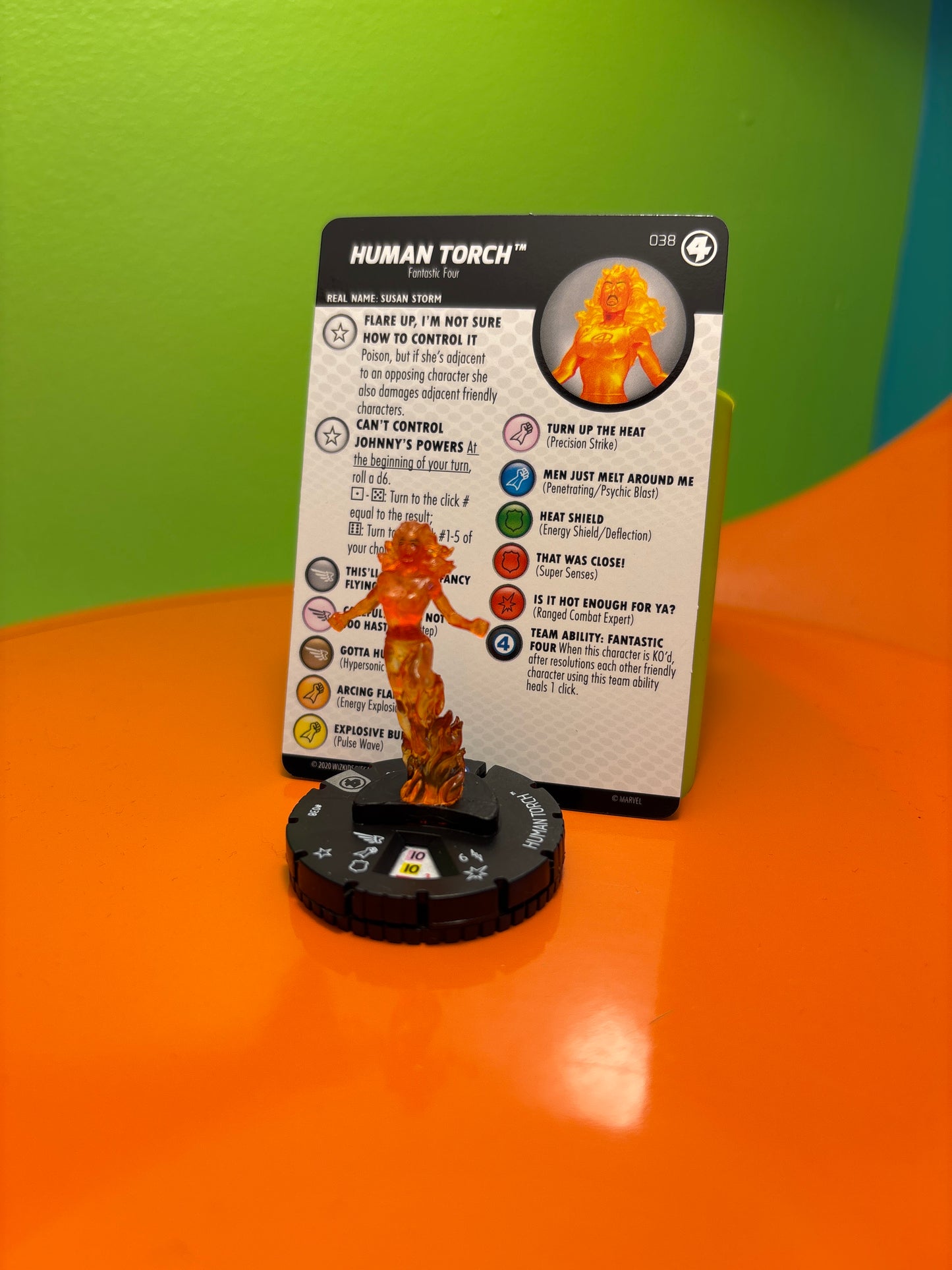 Marvel Heroclix - Fantastic Four - Rares